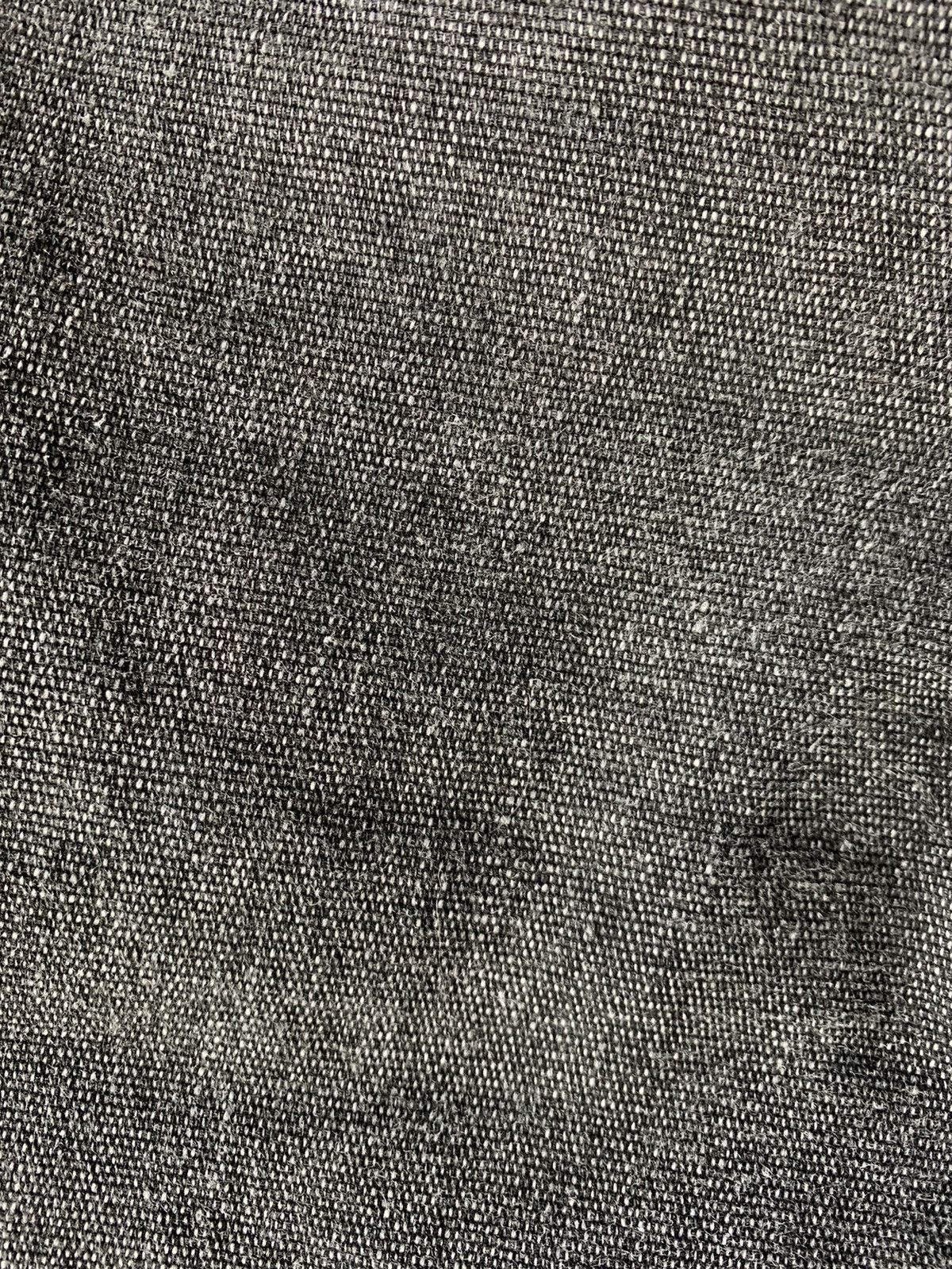 Isamu Katayama Backlash Grey washed cotton cropped pants Size US 30 / EU 46 - 7 Thumbnail