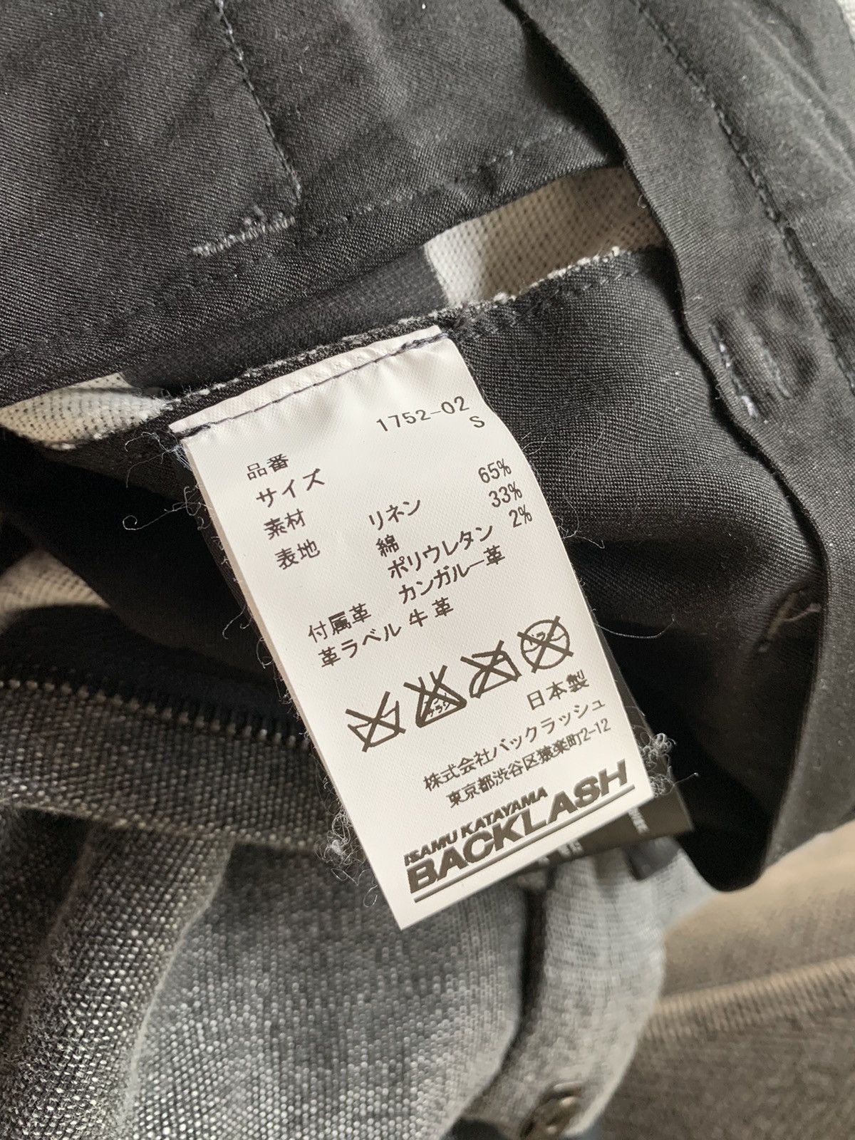 Isamu Katayama Backlash Grey washed cotton cropped pants Size US 30 / EU 46 - 9 Thumbnail
