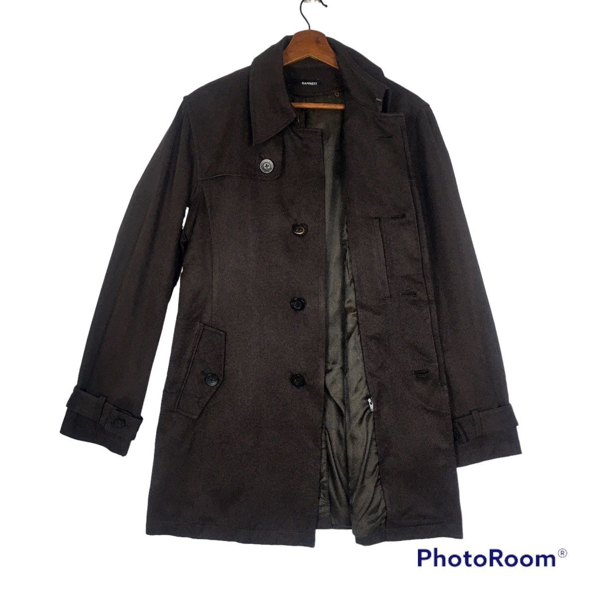 Designer Kathrine Hamnett London Designer Coat Over Coat Size M / US 6-8 / IT 42-44 - 3 Thumbnail