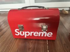 Supreme Metal Lunch Box Red - FW15 - US