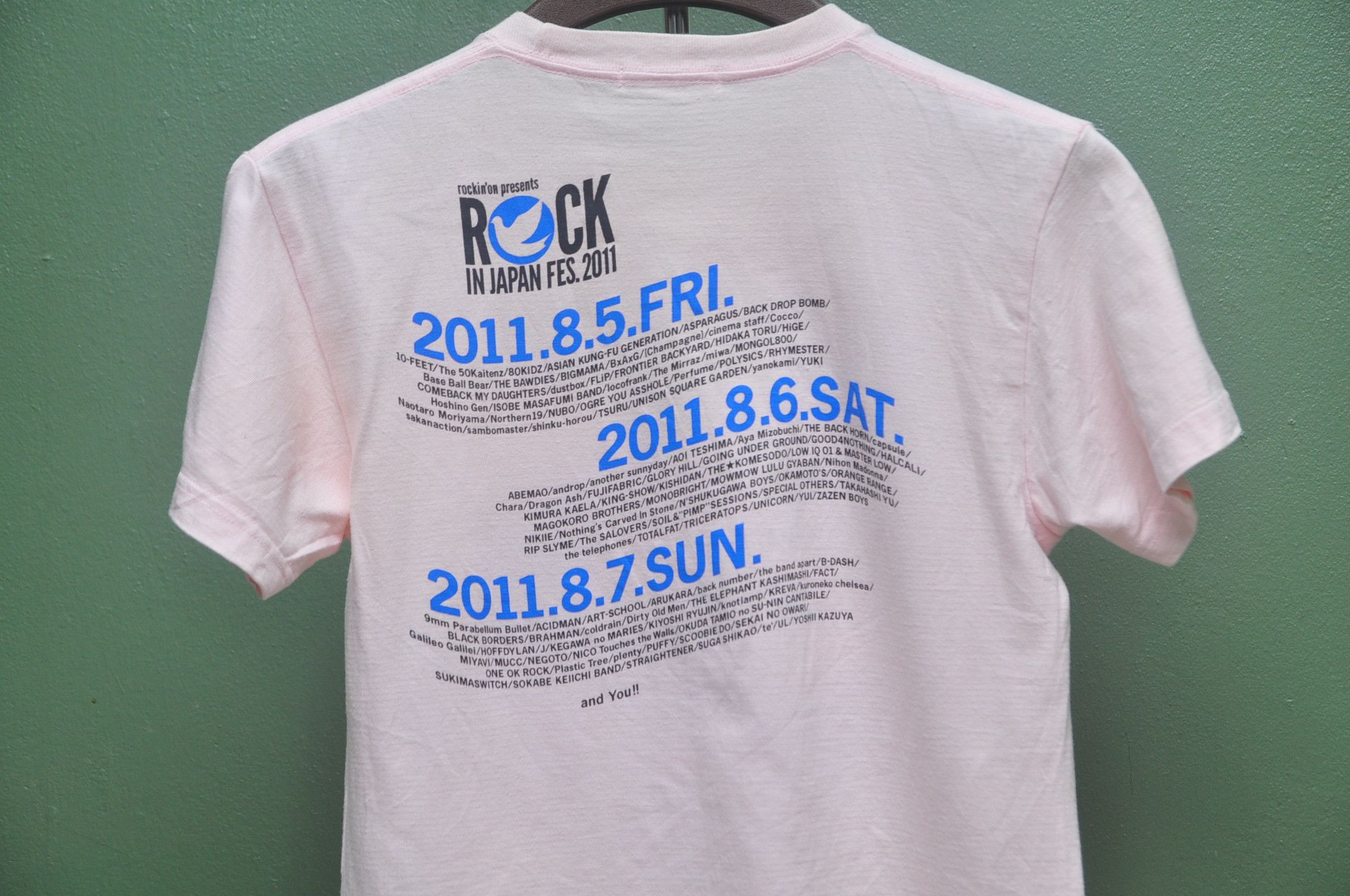 Band Tees × Designer × Japanese Brand Vintage Rock In Japan Many Band Music Shirt Size US M / EU 48-50 / 2 - 4 Thumbnail
