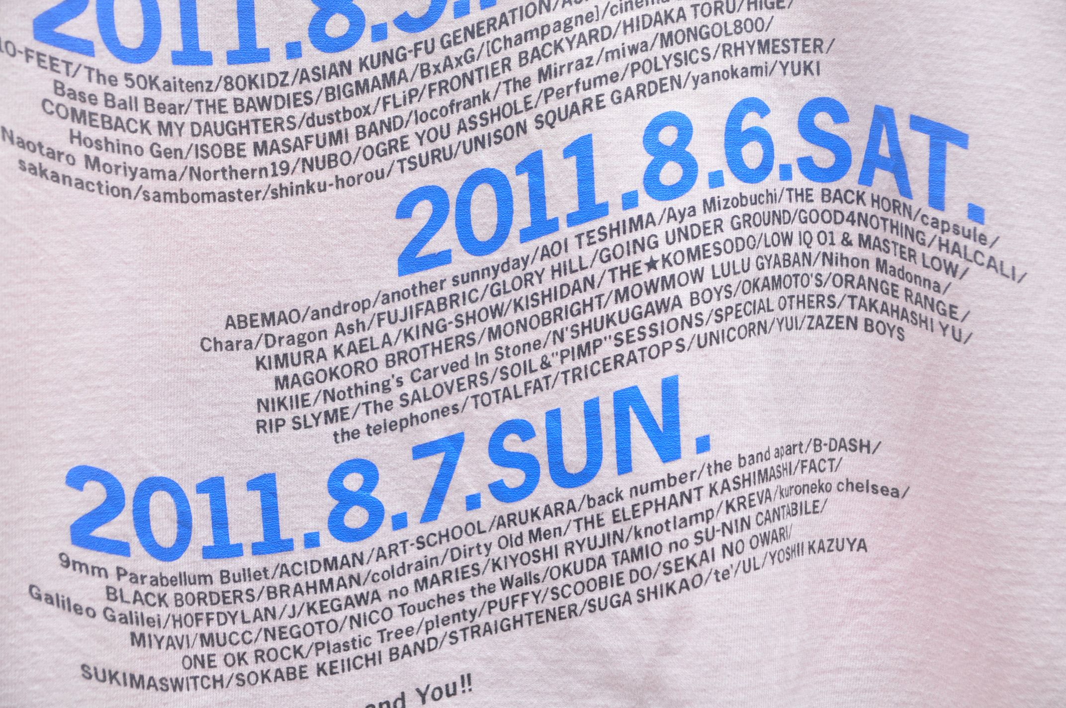 Band Tees × Designer × Japanese Brand Vintage Rock In Japan Many Band Music Shirt Size US M / EU 48-50 / 2 - 6 Thumbnail