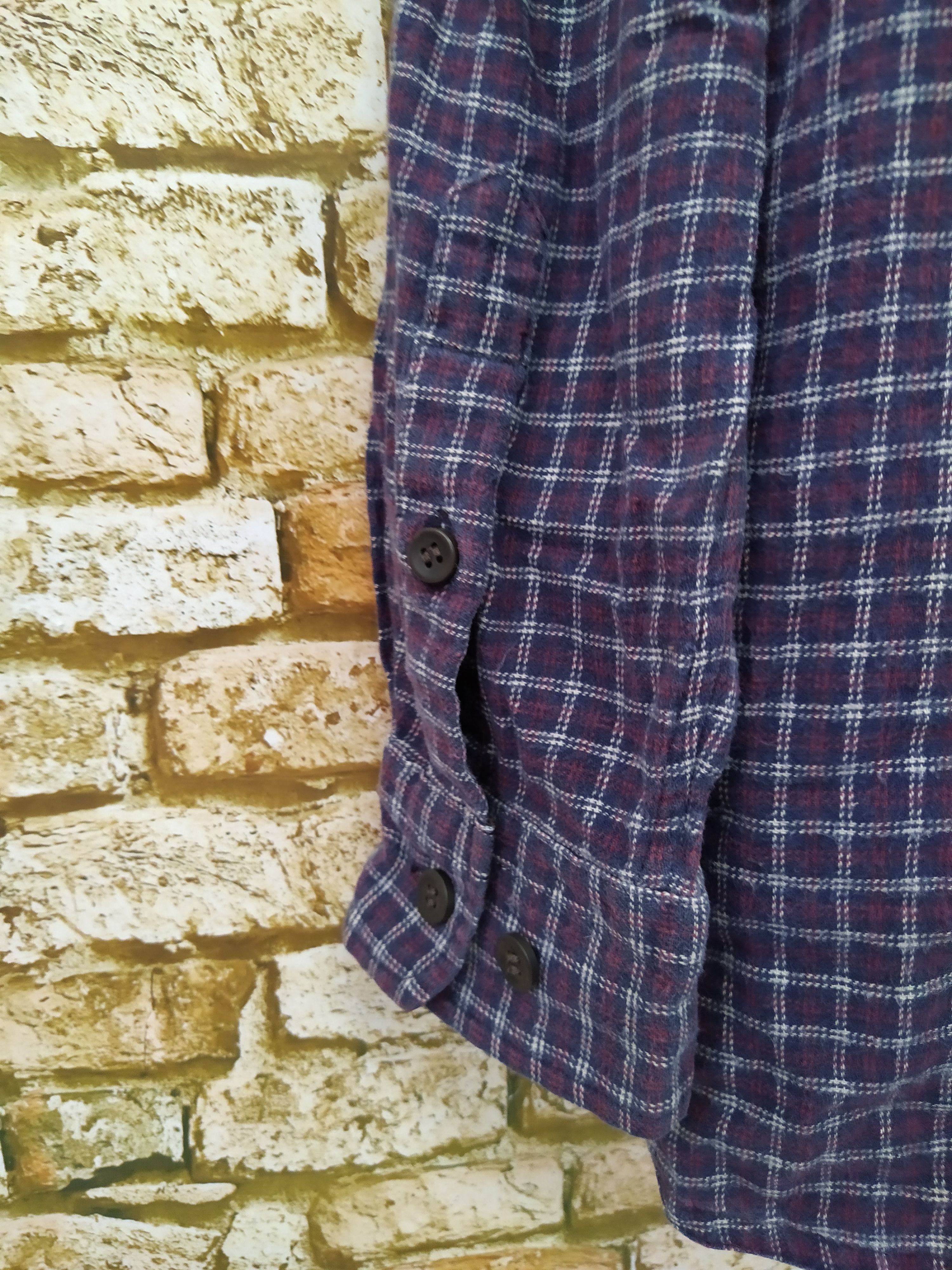 KATO KIZUKI KAZUTAKA KATO FLANNEL JAPAN (B689) Size US L / EU 52-54 / 3 - 5 Thumbnail