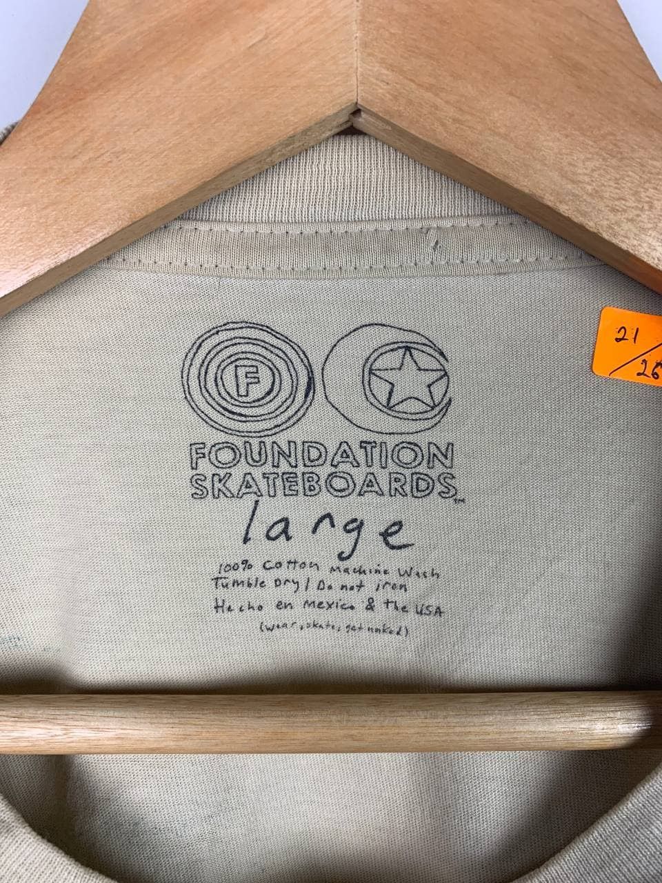 Foundation Footwear Foundation Skateboards All Over Print Tee Size US L / EU 52-54 / 3 - 5 Thumbnail