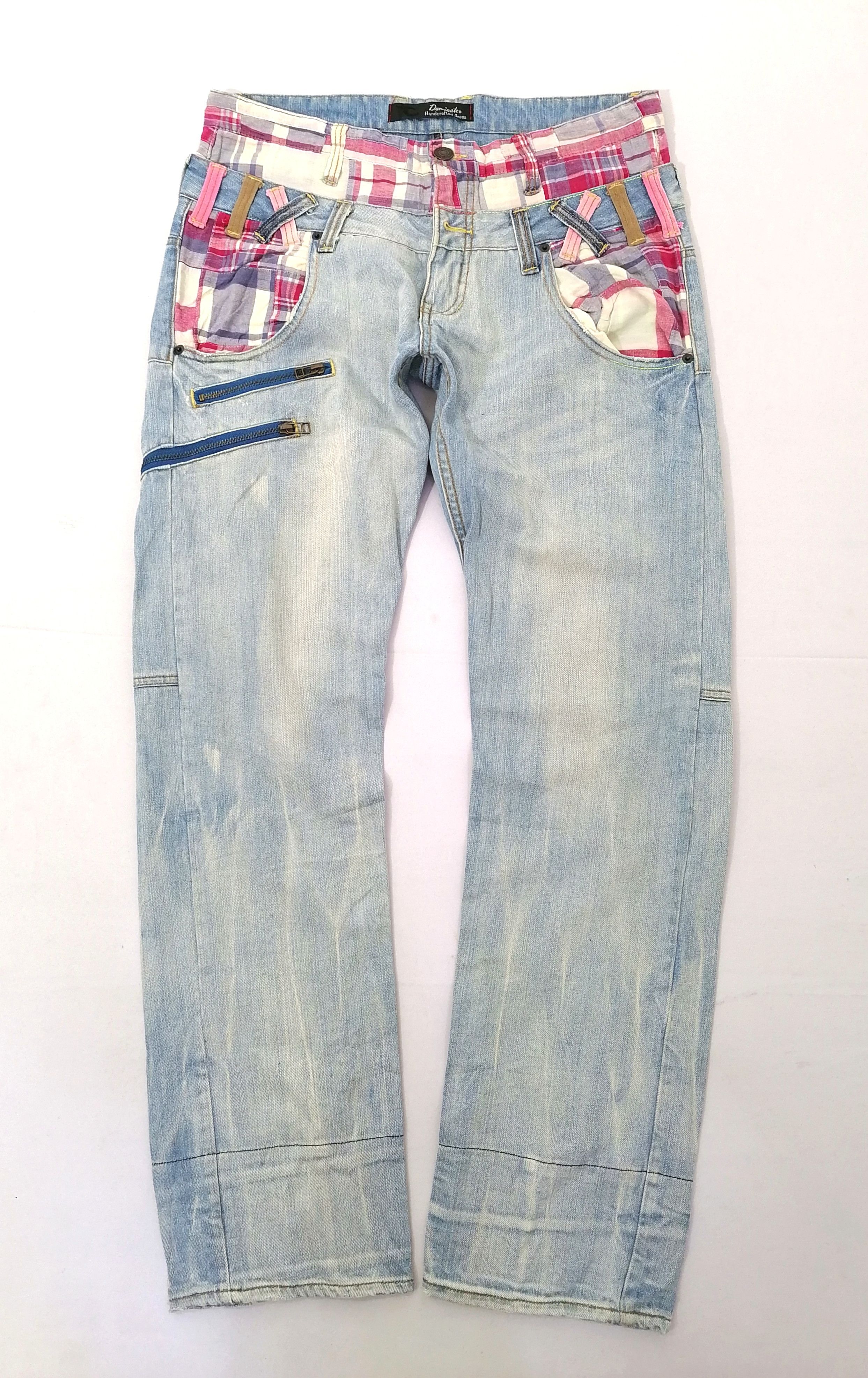 Handcrafted Dominate Handcrafted Nova Check Denim Jeans | Grailed