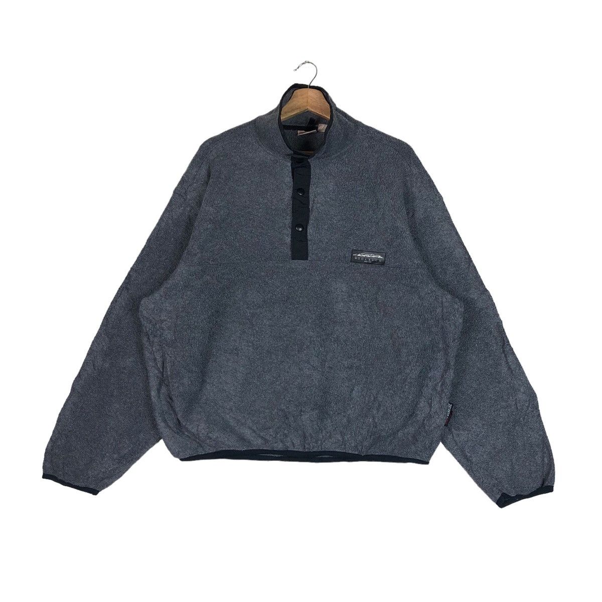 Woolrich Woolen Mills Vintage Woolrich Snap-T Fleece Pullover Size US L / EU 52-54 / 3 - 2 Thumbnail