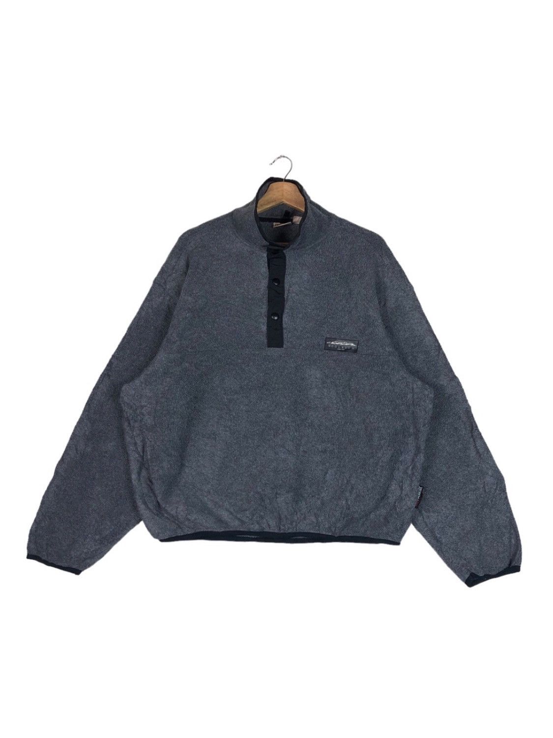 Woolrich Woolen Mills Vintage Woolrich Snap-T Fleece Pullover Size US L / EU 52-54 / 3 - 1 Thumbnail