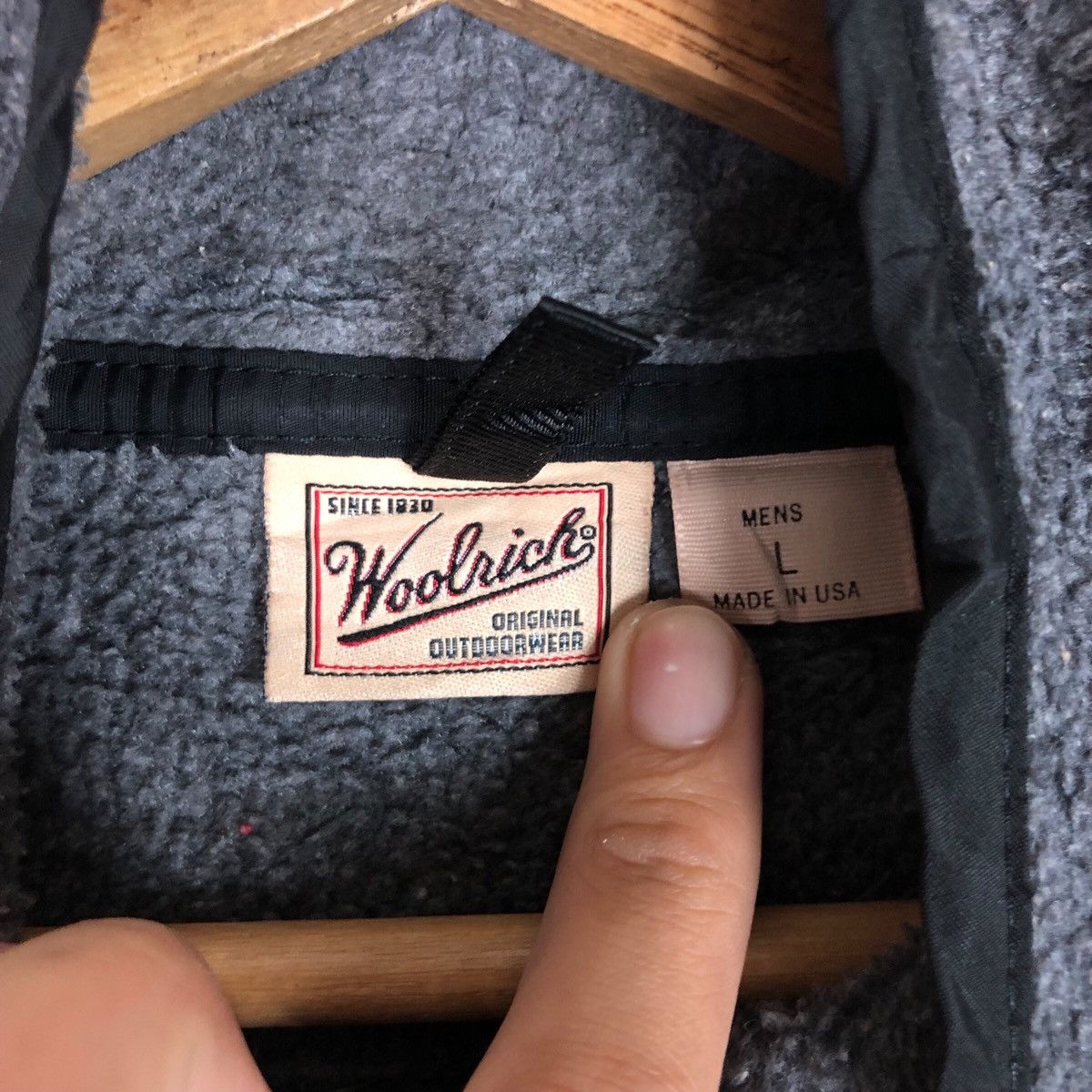 Woolrich Woolen Mills Vintage Woolrich Snap-T Fleece Pullover Size US L / EU 52-54 / 3 - 9 Thumbnail