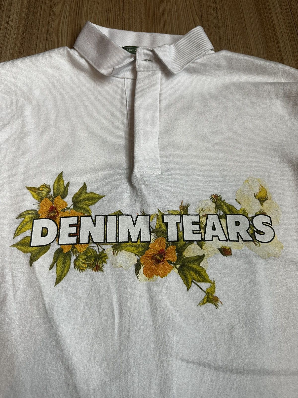 DENIM TEARS Denim Tears Madonna Rugby Size US M / EU 48-50 / 2 - 2 Thumbnail