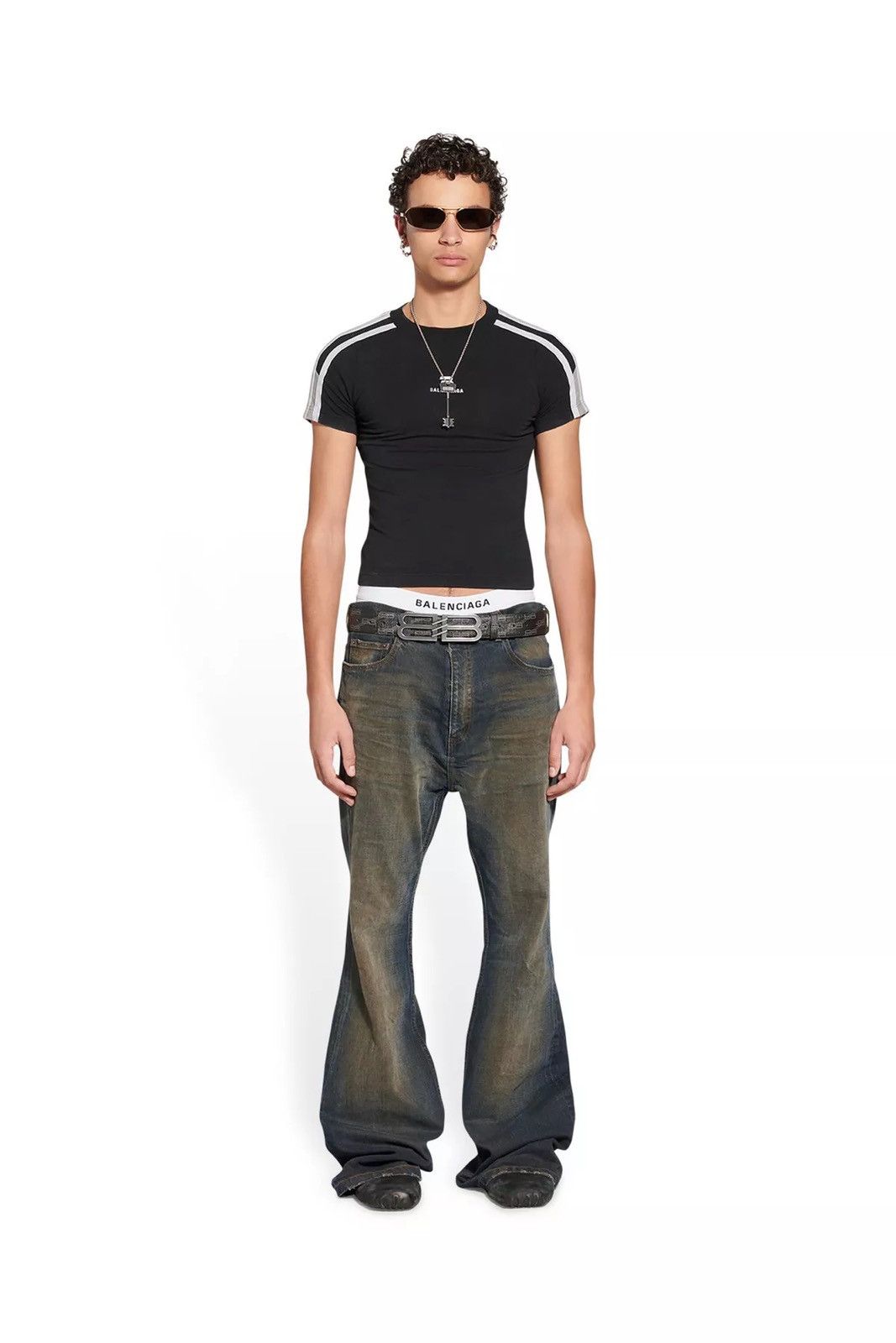 Balenciaga Balenciaga FALL22 “The Lost Tape” Flared Jeans | Grailed