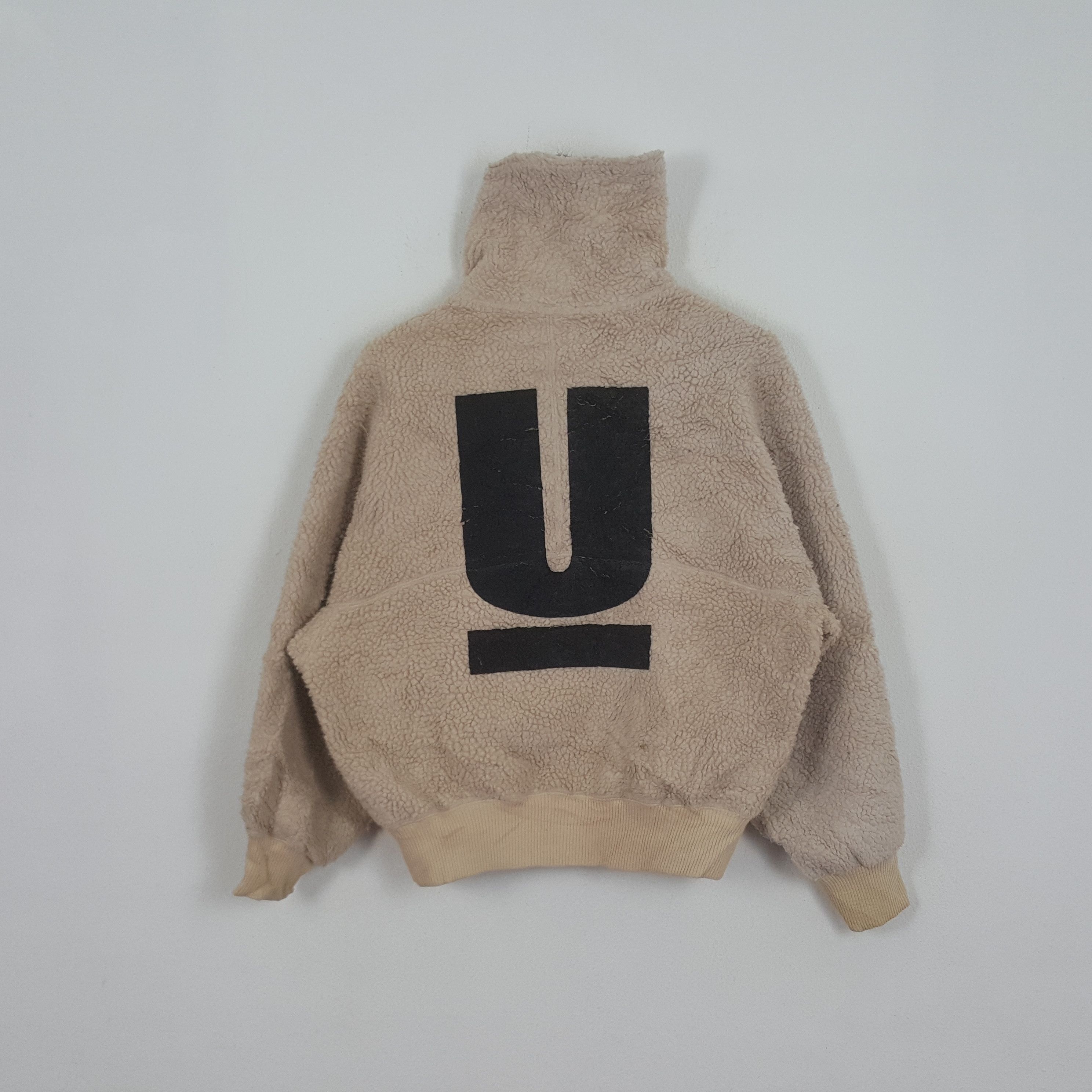 Japanese Brand × Undercover × Vintage Vintage Japanese Brand X Undercover Custom Sherpa Sweaters Size US L / EU 52-54 / 3 - 1 Thumbnail