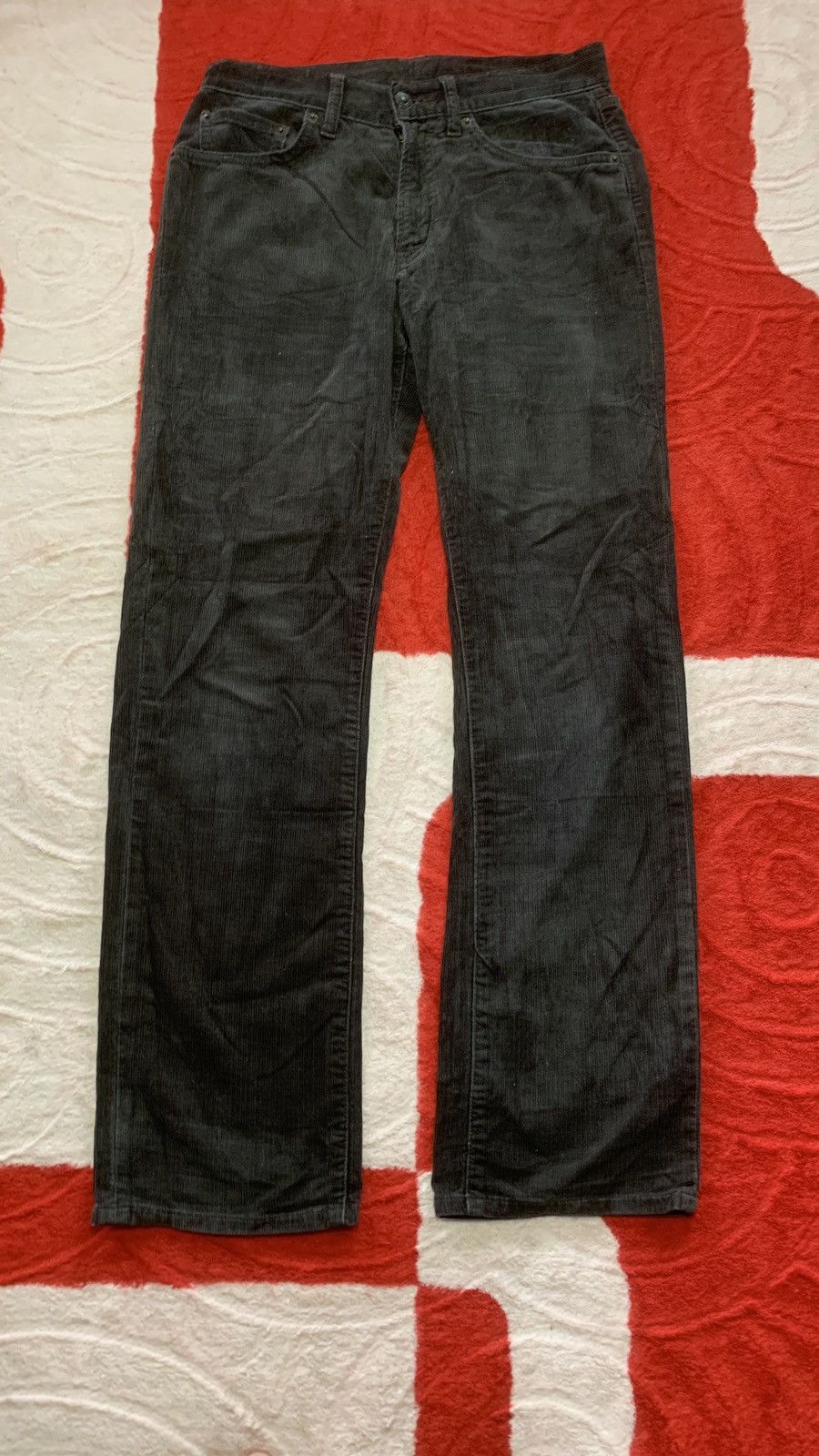 Vtg Uniqlo Dark Brown Corduroy Pants