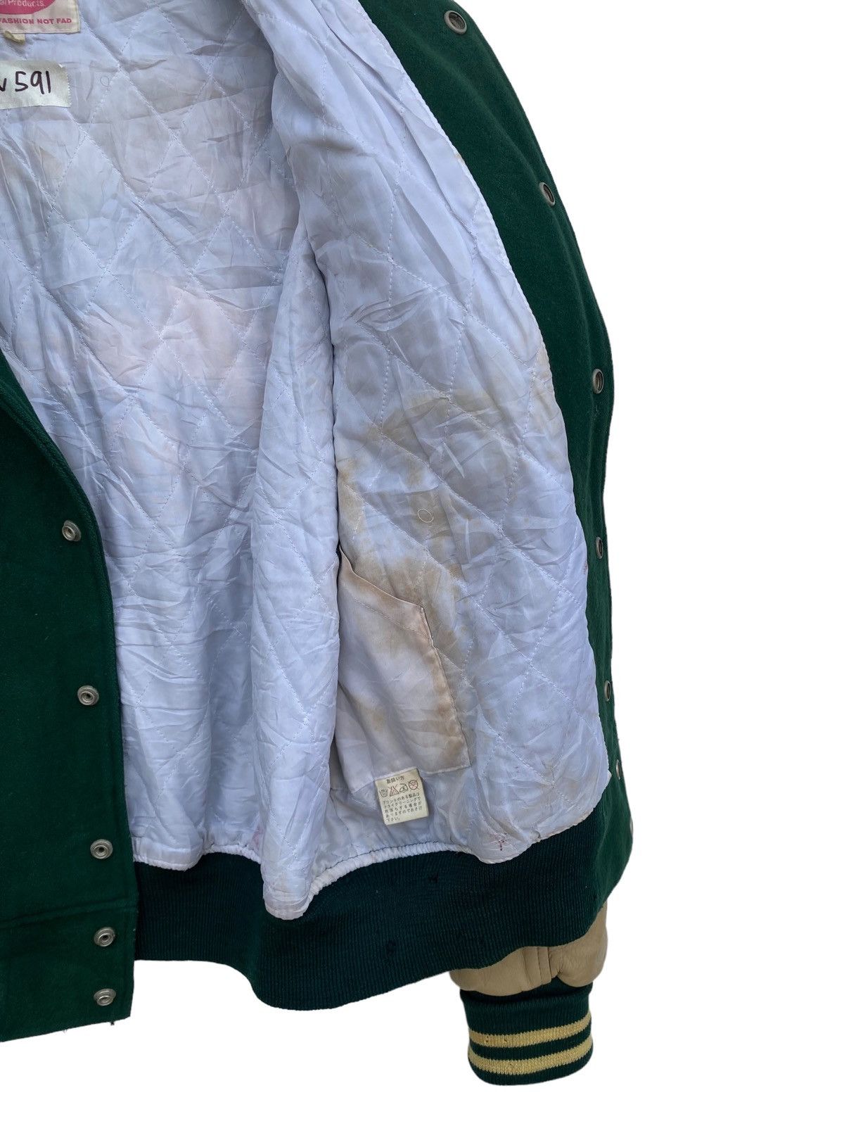 Vintage Vintage Meiji University 1992 Letterman Varsity Jacket Size US L / EU 52-54 / 3 - 15 Thumbnail