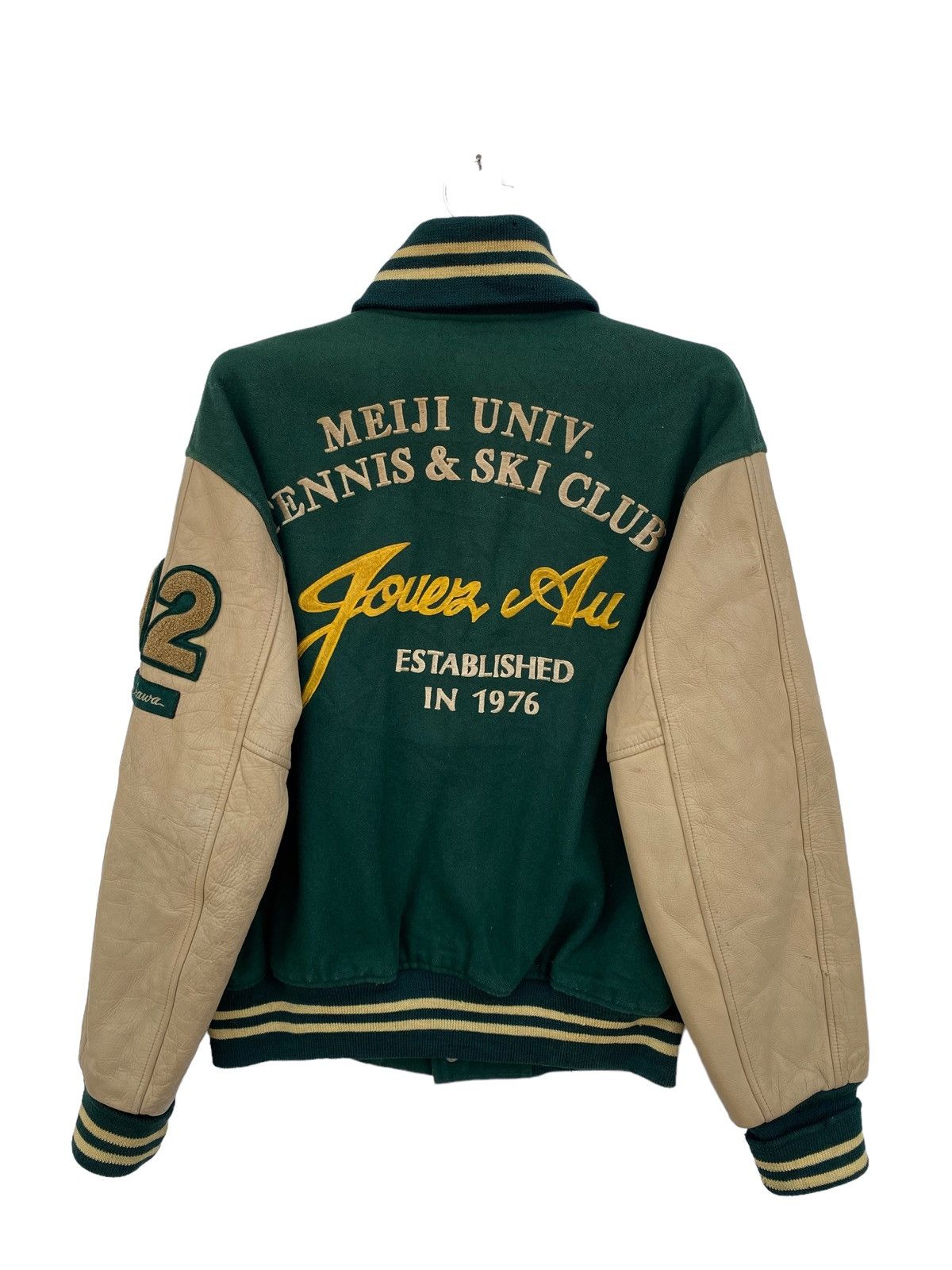 Vintage Vintage Meiji University 1992 Letterman Varsity Jacket Size US L / EU 52-54 / 3 - 2 Thumbnail