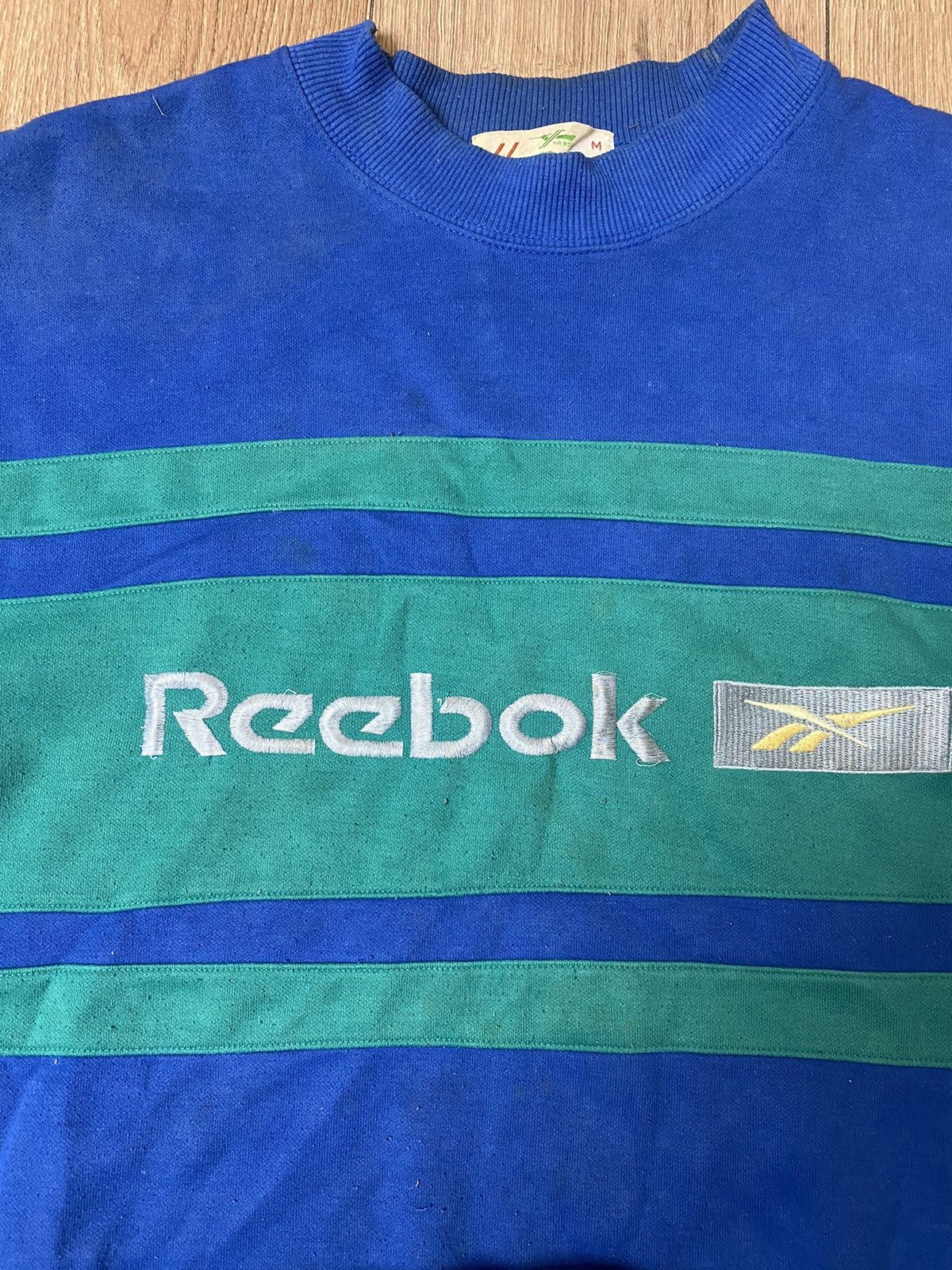 Reebok × Vintage Vintage Sweatshirt Rebook Big Logo Crewneck Y2K Size US M / EU 48-50 / 2 - 3 Thumbnail