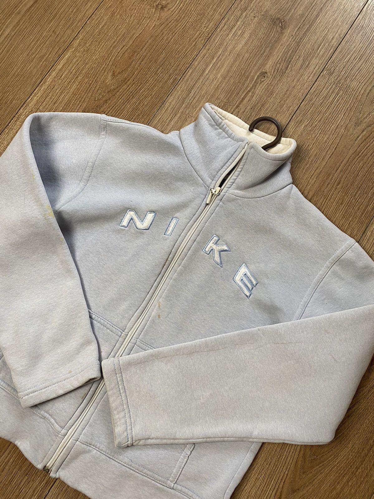 Nike × Vintage Vintage Nike Logo Zip Size XS / US 0-2 / IT 36-38 - 2 Thumbnail