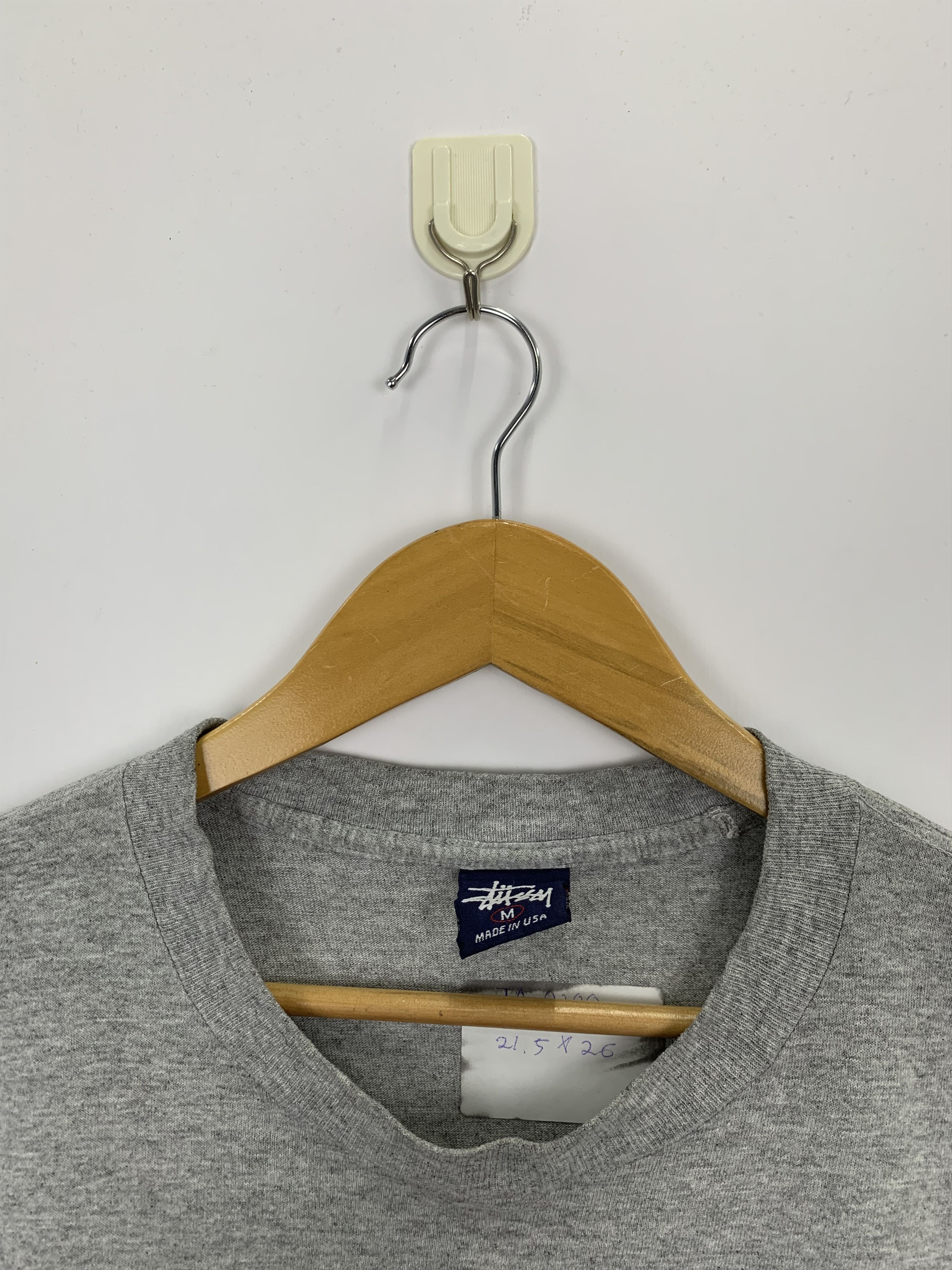 Stussy × Vintage Vintage 90s Stussy Small Signature T Shirt TA0200 Size US M / EU 48-50 / 2 - 10 Thumbnail