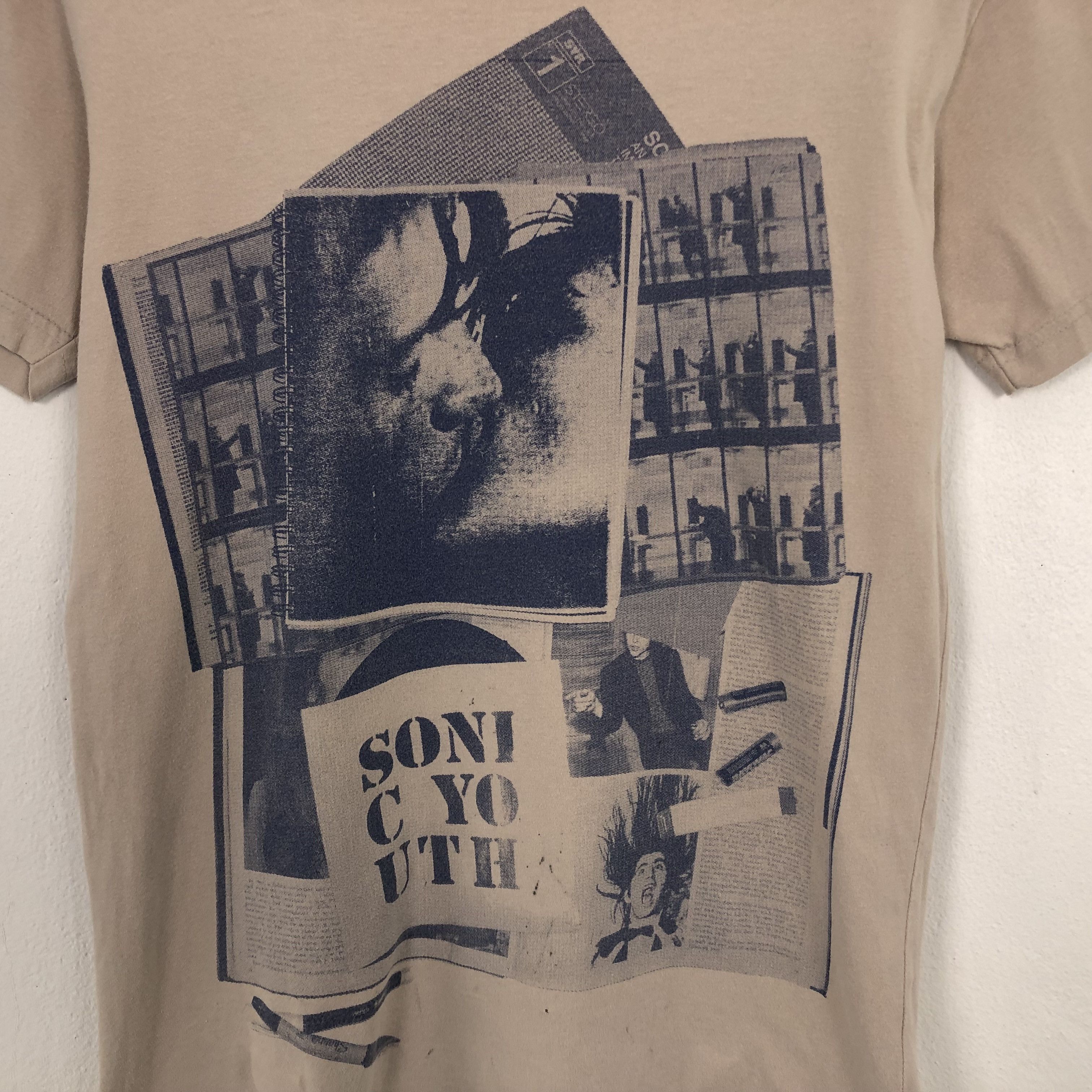 Band Tees × Vintage Vintage Sonic Youth American Rock Band Tshirt Size US S / EU 44-46 / 1 - 2 Thumbnail