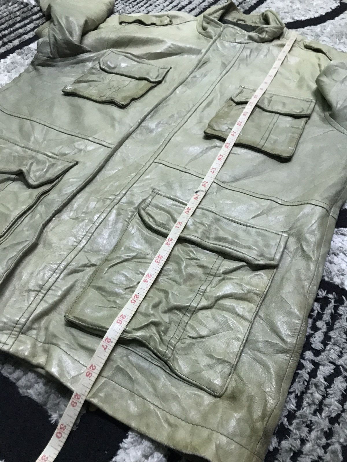 Vintage Good day tactical leather jacket Size US L / EU 52-54 / 3 - 9 Thumbnail