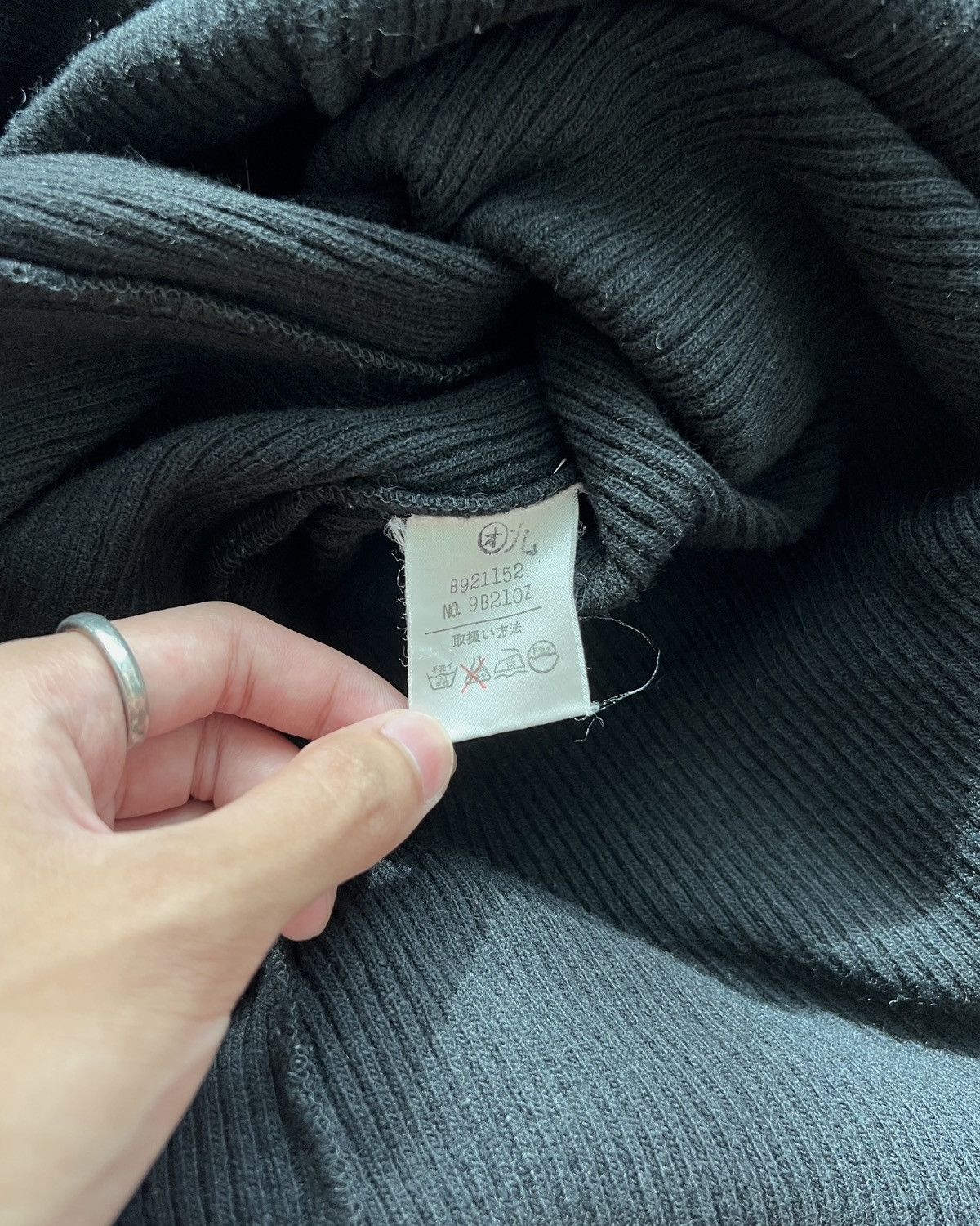 Helmut Lang Helmut Lang 80s Archive Rib Flare Wool Dress Size M / US 6-8 / IT 42-44 - 7 Thumbnail
