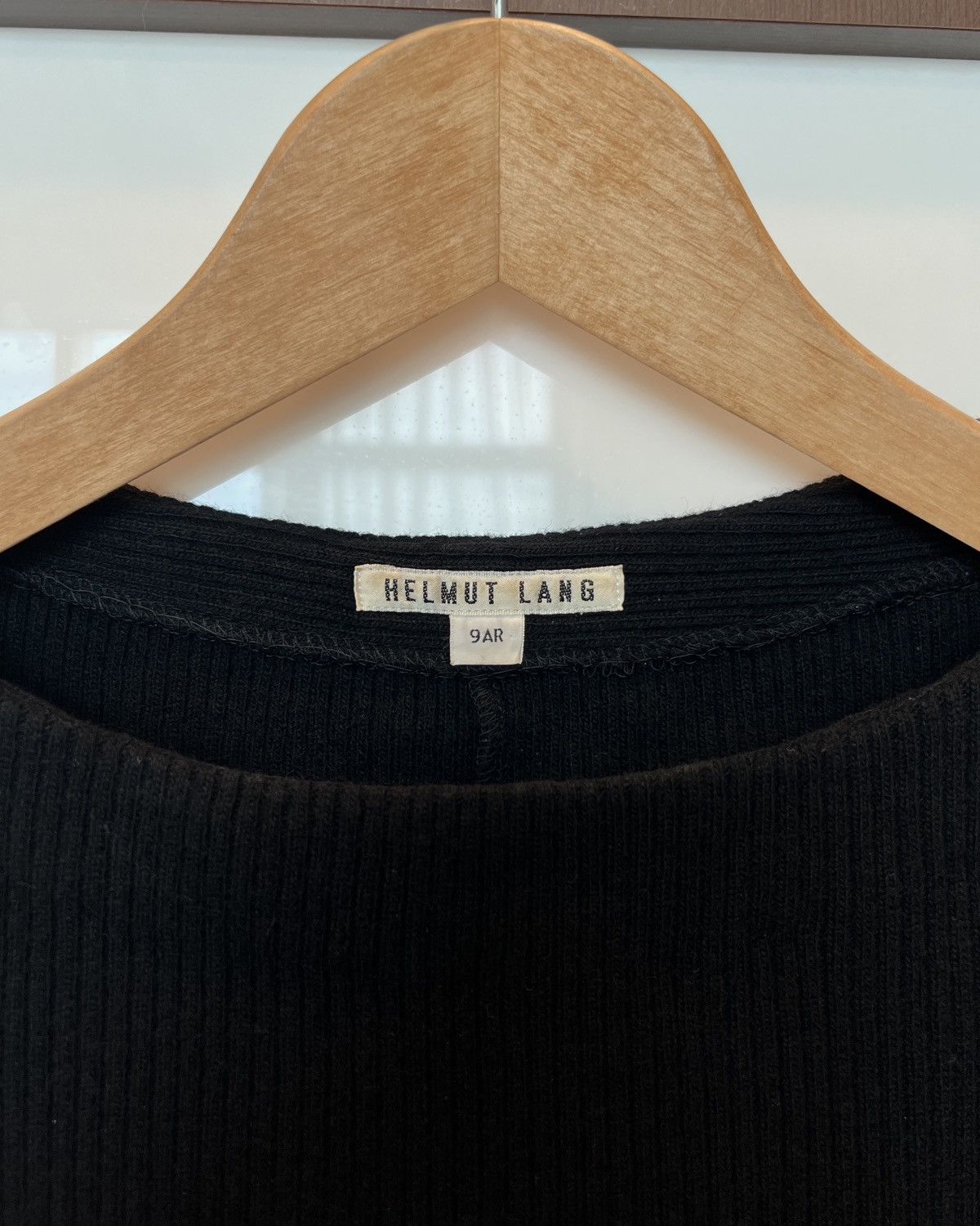 Helmut Lang Helmut Lang 80s Archive Rib Flare Wool Dress Size M / US 6-8 / IT 42-44 - 5 Thumbnail
