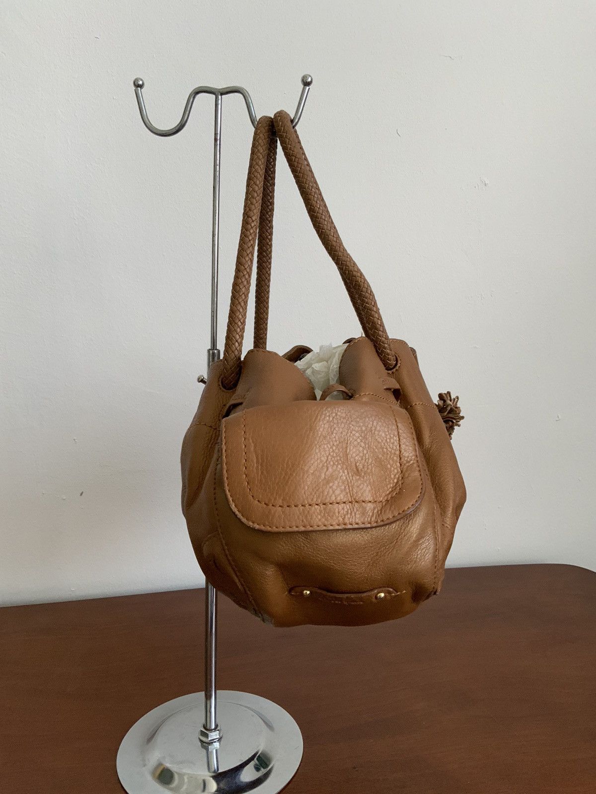 Japanese Brand Vintage Cole Ham Leather Handbag Size ONE SIZE - 4 Thumbnail