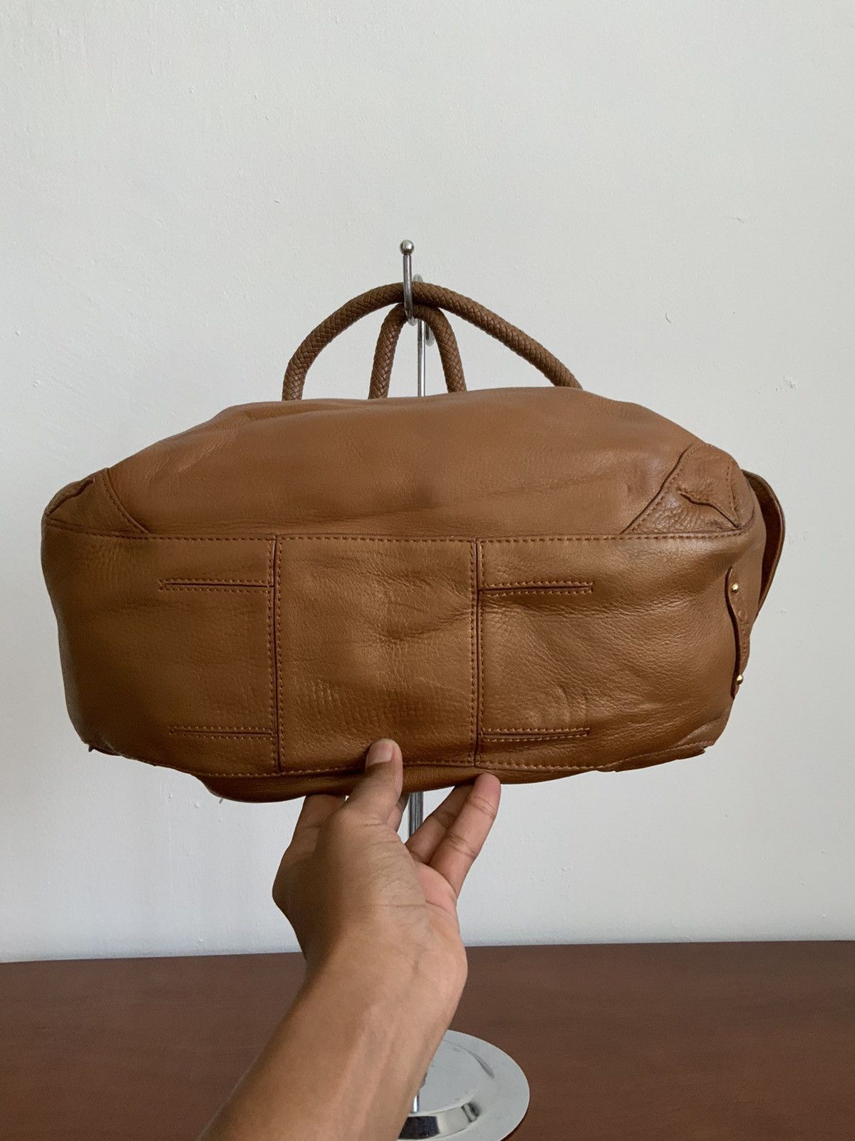 Japanese Brand Vintage Cole Ham Leather Handbag Size ONE SIZE - 6 Thumbnail