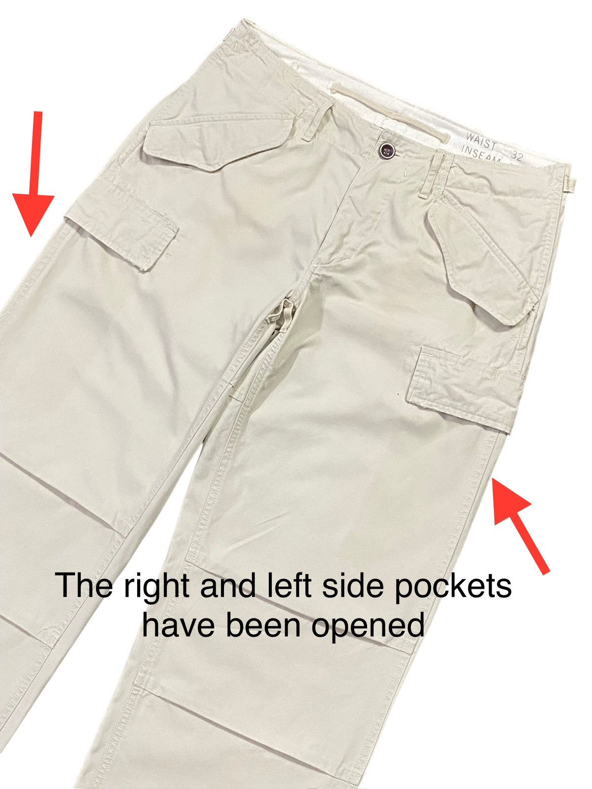Polo Ralph Lauren × RRL Ralph Lauren × Ralph Lauren Vintage Polo By Ralph Lauren Tactical Cargo Pants Size US 32 / EU 48 - 15 Thumbnail