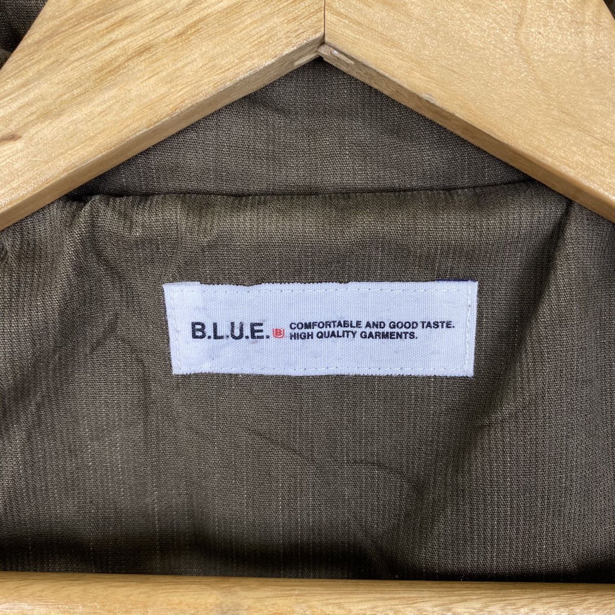 Japanese Brand × Vintage Vintage BLUE Japanese Brand Parkas Long Coat Jacket Size US S / EU 44-46 / 1 - 8 Thumbnail