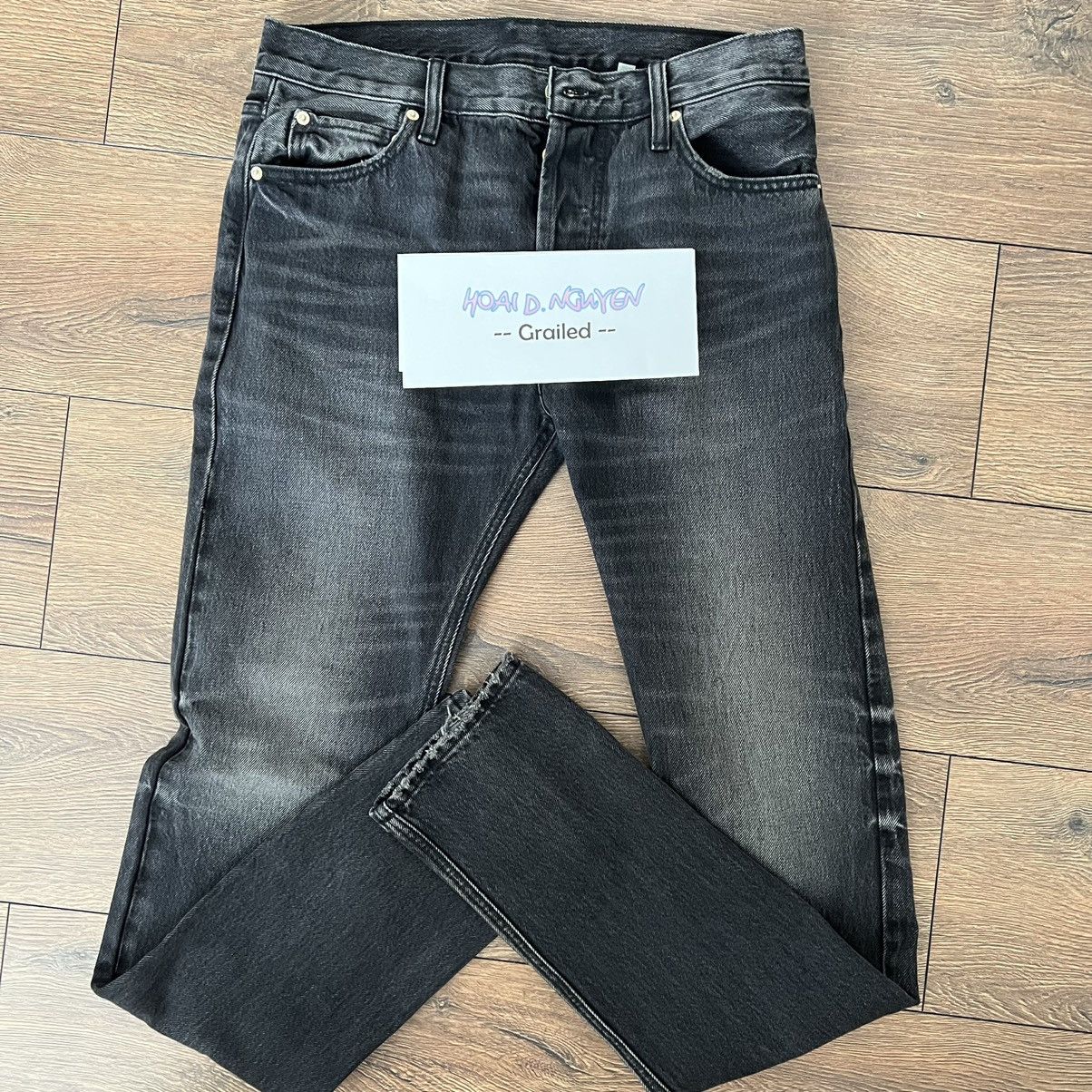 Pre-owned Essentials X Fear Of God Essentials Denim Pant In Black