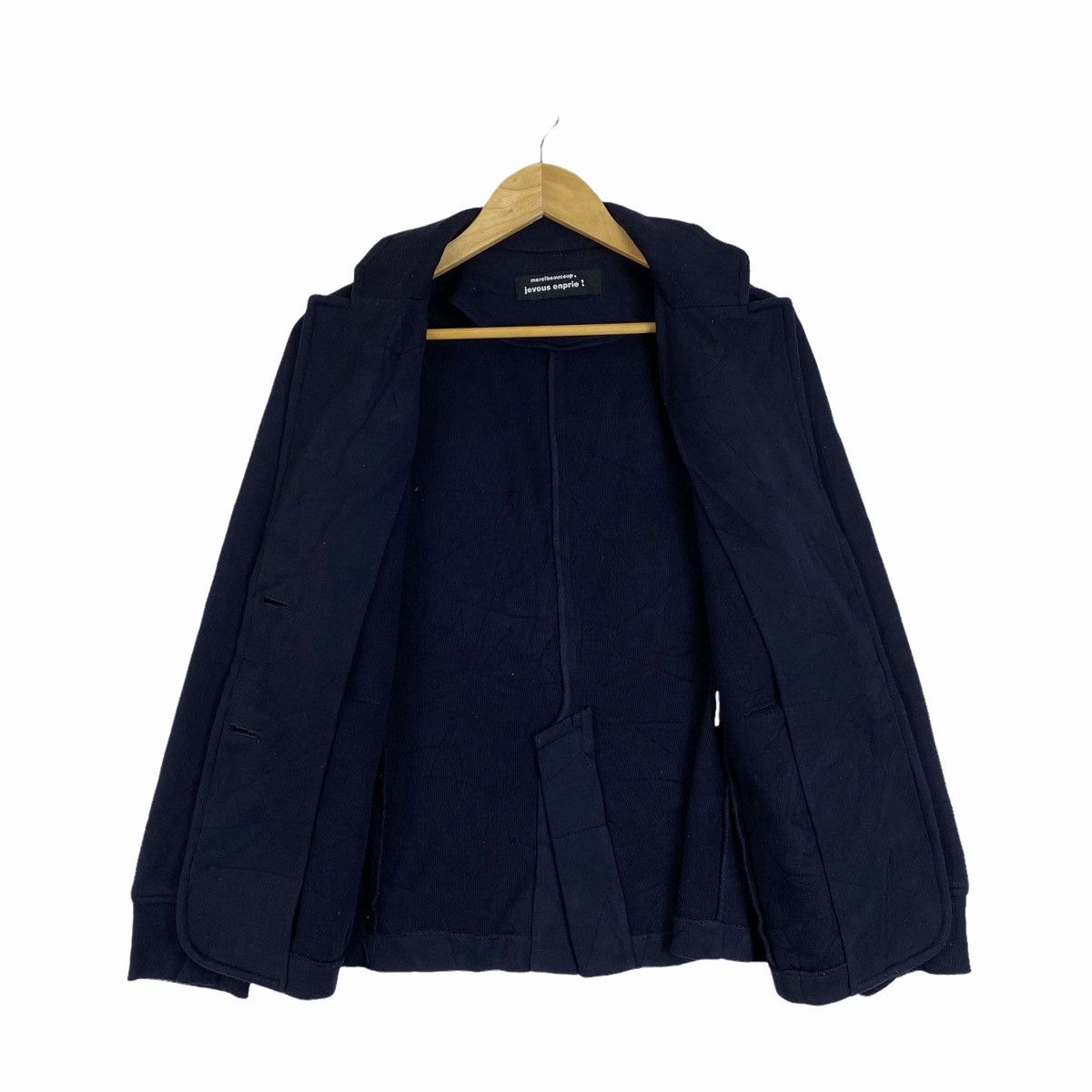 Issey Miyake × Japanese Brand × mercibeaucoup Vintage MERCIBEAUCOUP Jevous Enprie Cardigan Sweater Jacket Size S / US 4 / IT 40 - 3 Thumbnail
