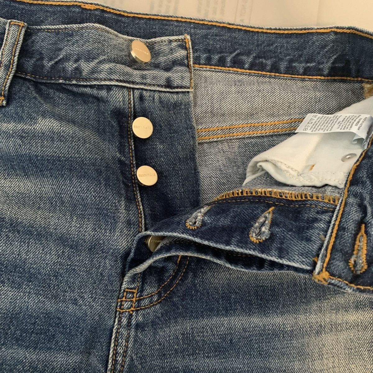 Essentials × Fear of God × Pacsun Fear Of God Essentials Denim Pant Size US 30 / EU 46 - 5 Thumbnail