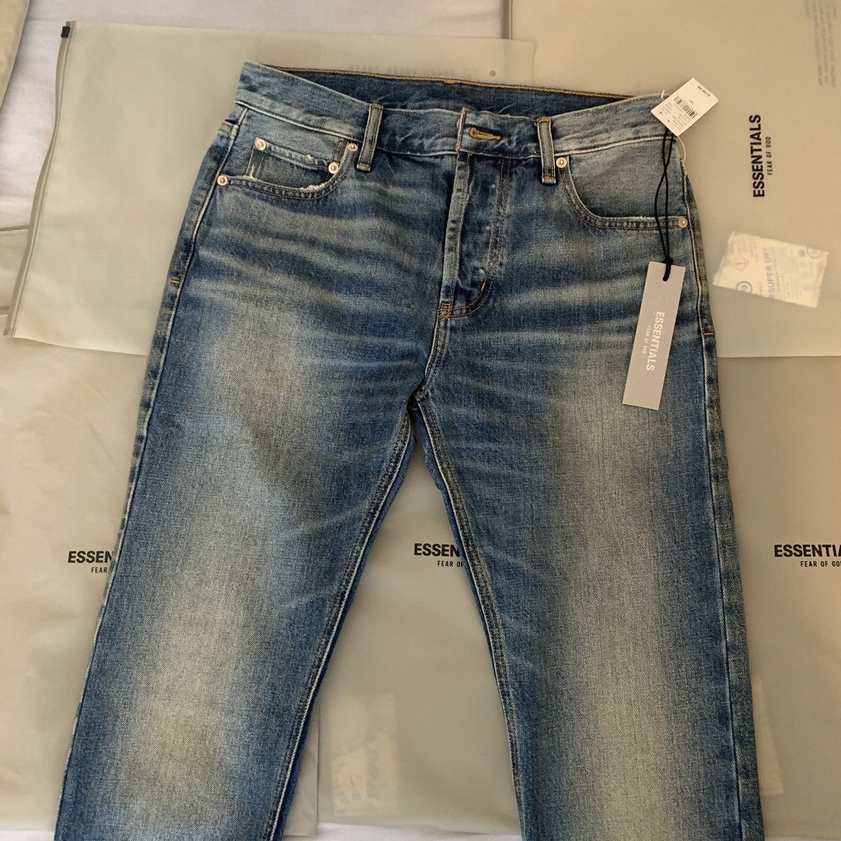 Essentials × Fear of God × Pacsun Fear Of God Essentials Denim Pant Size US 30 / EU 46 - 8 Thumbnail