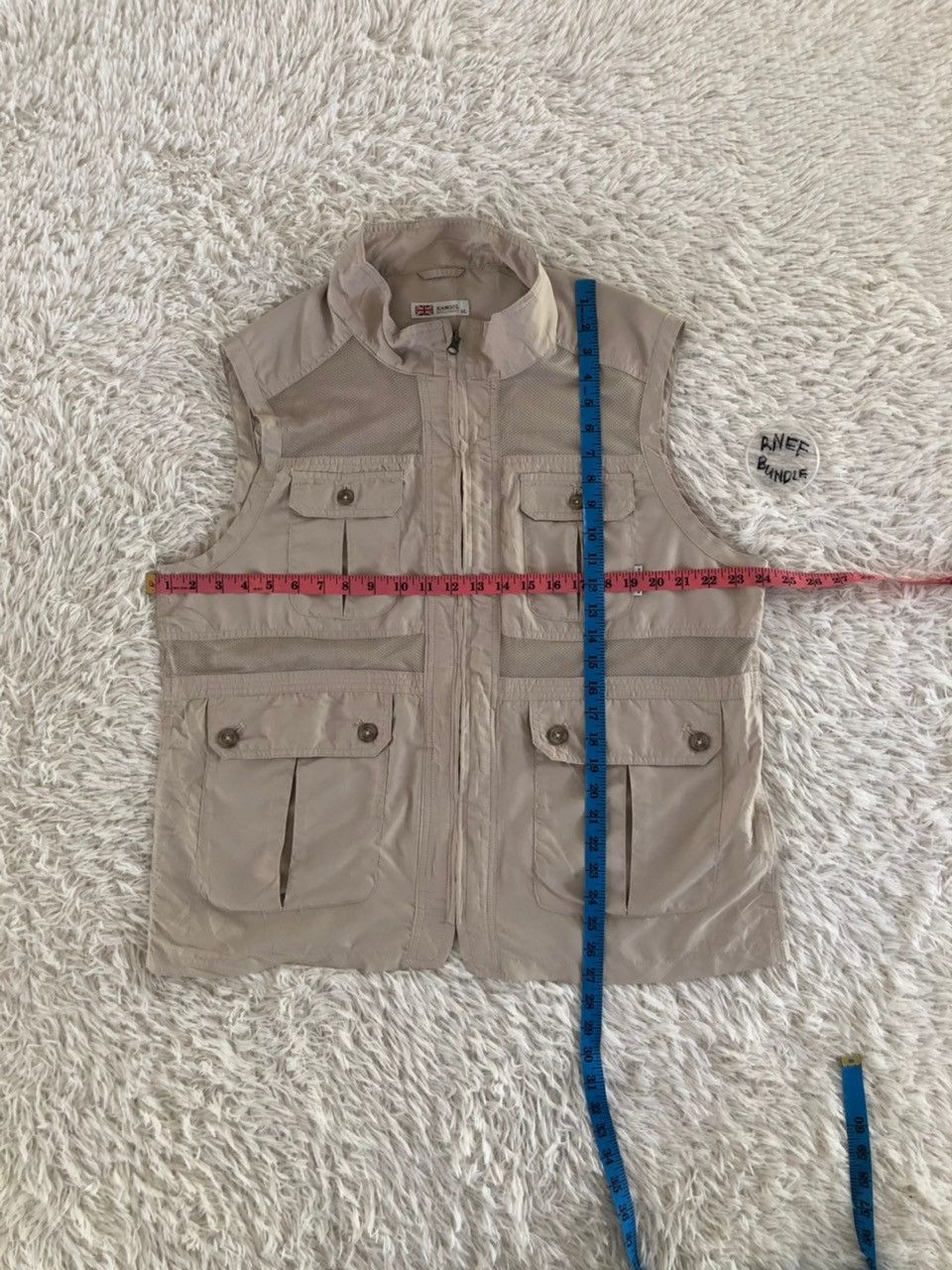 Japanese Brand × Kangol Kangol vest Size US XL / EU 56 / 4 - 3 Thumbnail
