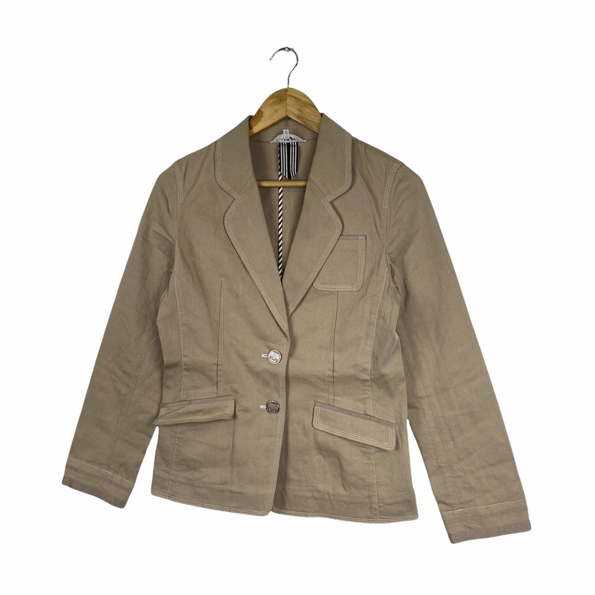 Vintage LANVIN SPORT Casual Fashion Blazer Coat Jacket