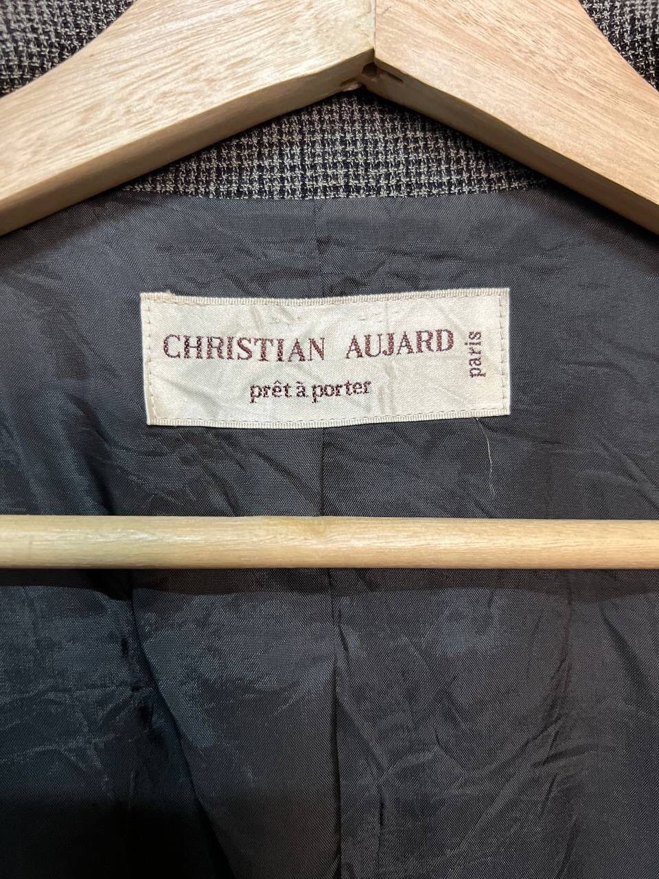 Japanese Brand CHRISTIAN AUJARD SUITS JACKET Size 34S - 8 Thumbnail