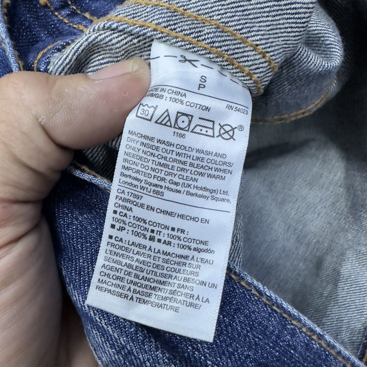 Gap Gap Trucker Denim Jacket JJ18 Size US S / EU 44-46 / 1 - 9 Thumbnail