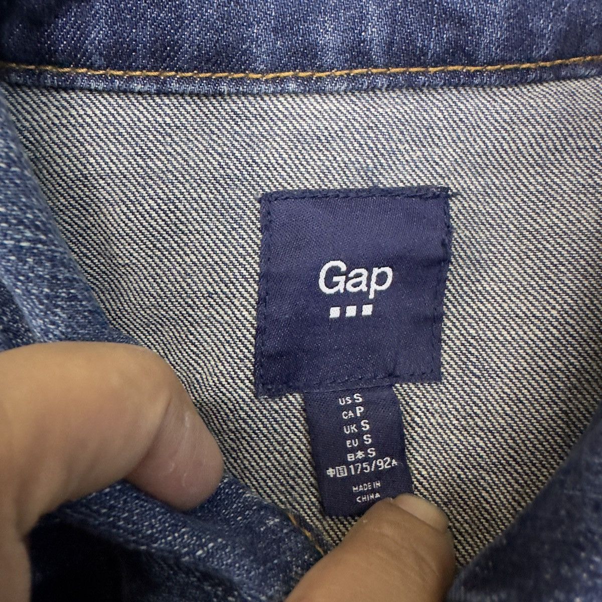 Gap Gap Trucker Denim Jacket JJ18 Size US S / EU 44-46 / 1 - 8 Thumbnail