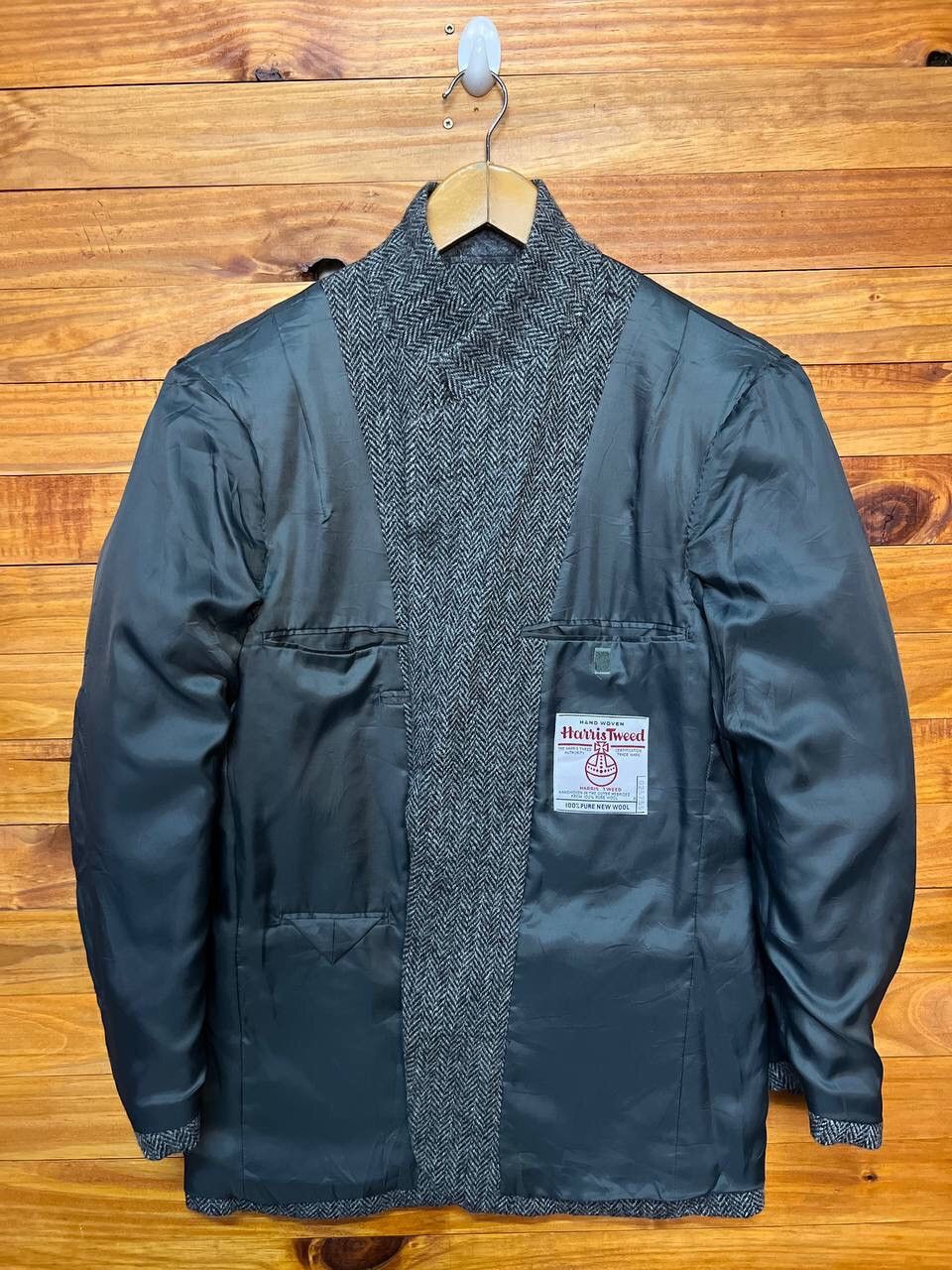 Harris Tweed HARRIS TWEED HAND WOOVEN PURE NEW WOOL BLAZER Size 42R - 13 Thumbnail