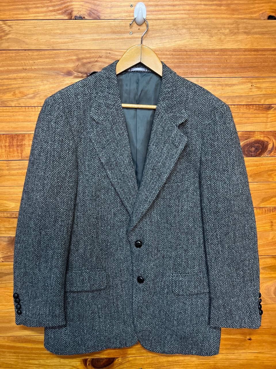 Harris Tweed HARRIS TWEED HAND WOOVEN PURE NEW WOOL BLAZER Size 42R - 1 Thumbnail