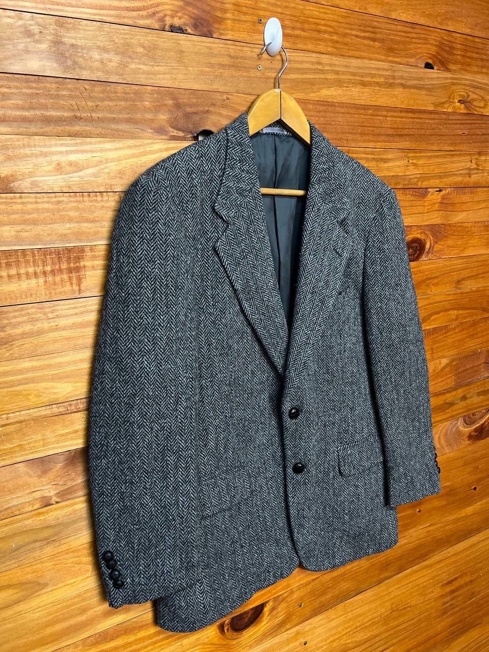 Harris Tweed HARRIS TWEED HAND WOOVEN PURE NEW WOOL BLAZER Size 42R - 2 Thumbnail