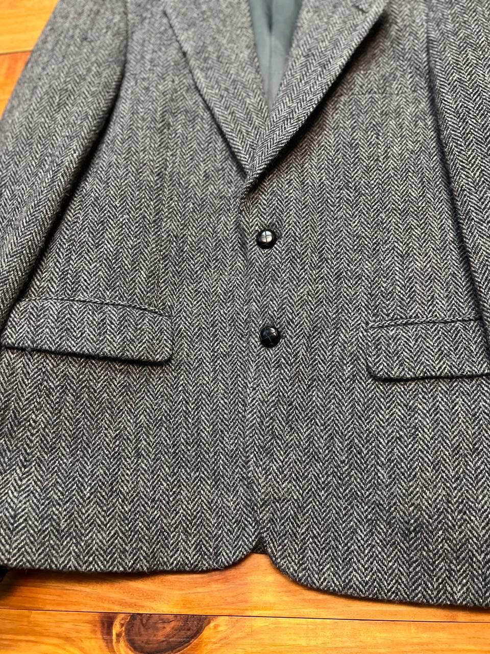 Harris Tweed HARRIS TWEED HAND WOOVEN PURE NEW WOOL BLAZER Size 42R - 5 Thumbnail