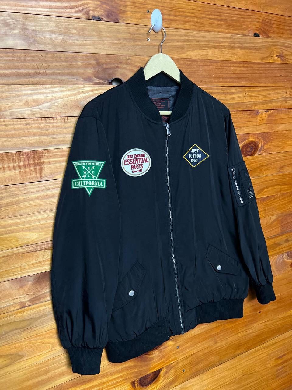 Japanese Brand PRIVATE PAUSE BOMBER JACKET Size US L / EU 52-54 / 3 - 2 Thumbnail