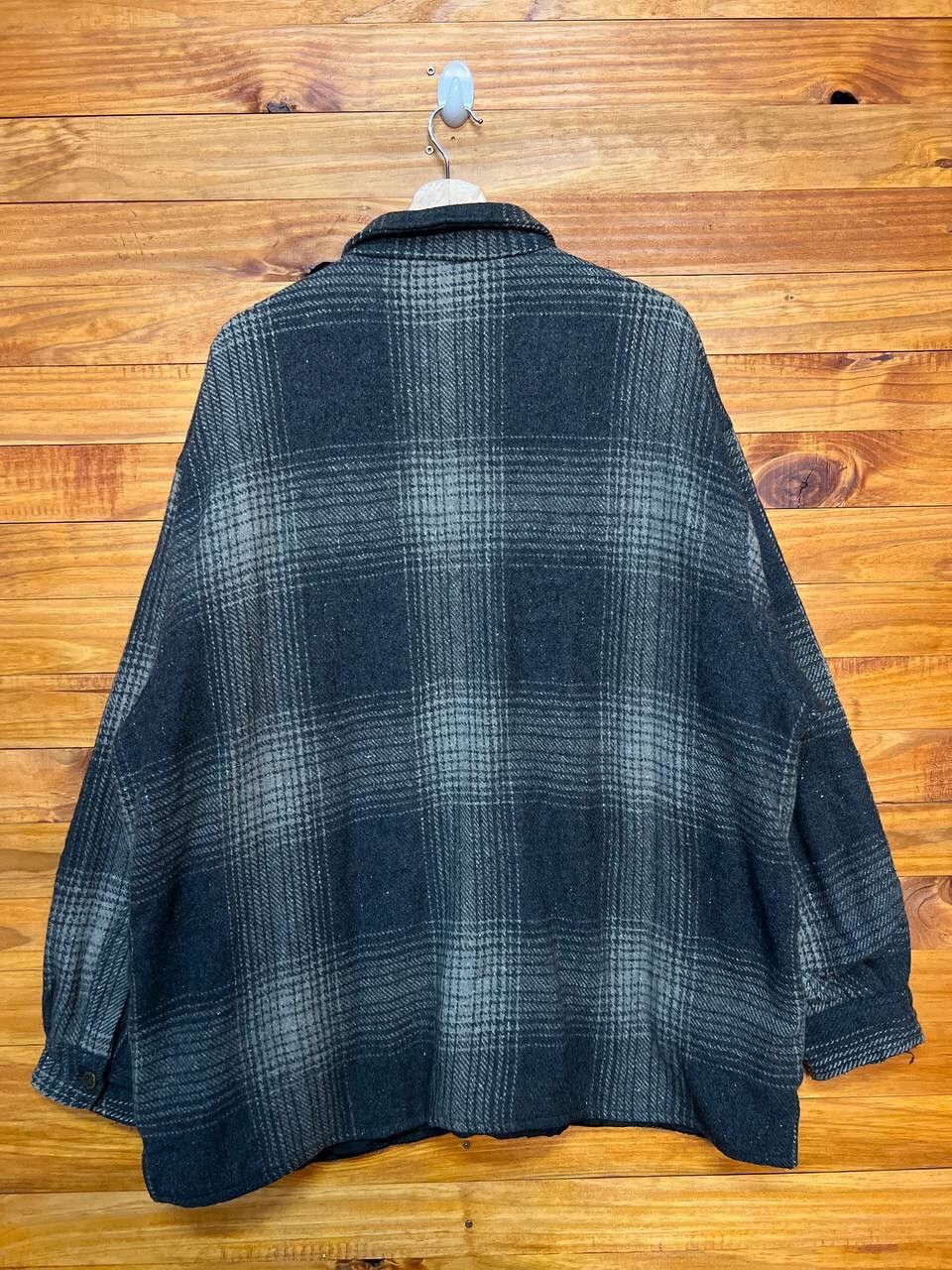 Rusty VINTAGE RUSTY WOOL PLAID JACKET Size US L / EU 52-54 / 3 - 4 Thumbnail