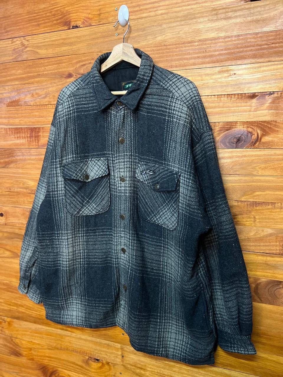 Rusty VINTAGE RUSTY WOOL PLAID JACKET Size US L / EU 52-54 / 3 - 3 Thumbnail
