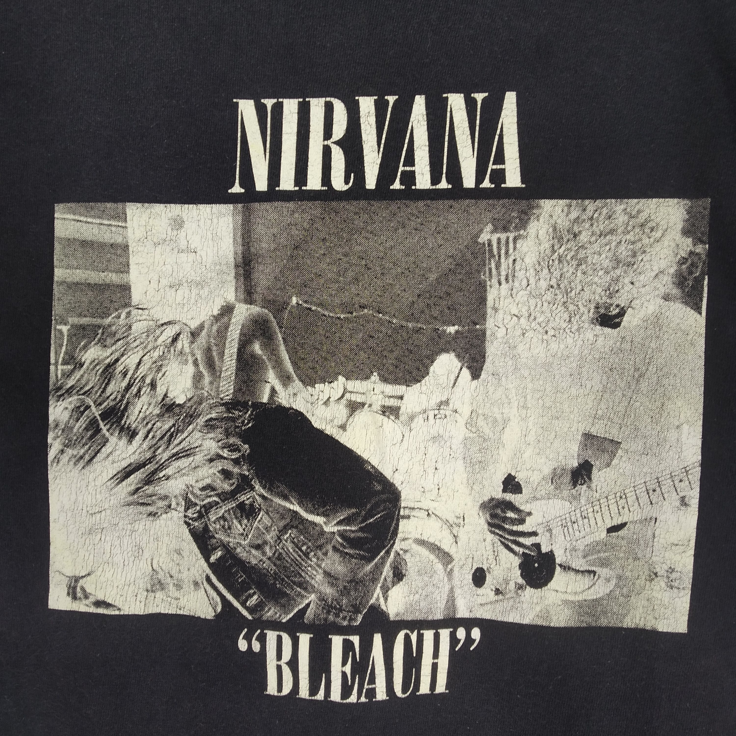 Nirvana Nirvana Bleach Album American Rock Band Grunge Kurt Cobain Size US M / EU 48-50 / 2 - 5 Thumbnail