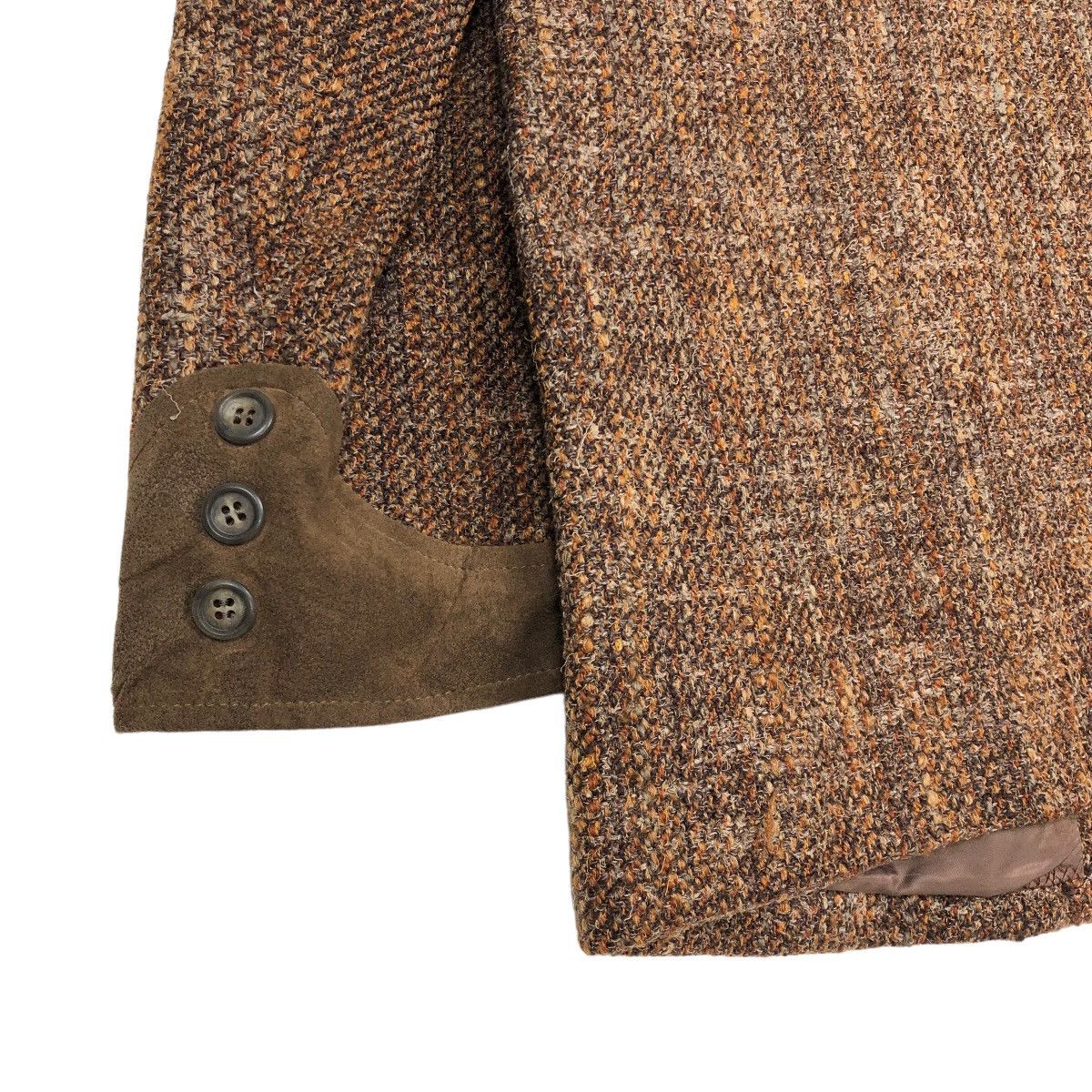 Yohji Yamamoto Vintage 80s Y’s For Men Yohji Yamamoto Wool Tweed Coat Size US L / EU 52-54 / 3 - 2 Thumbnail