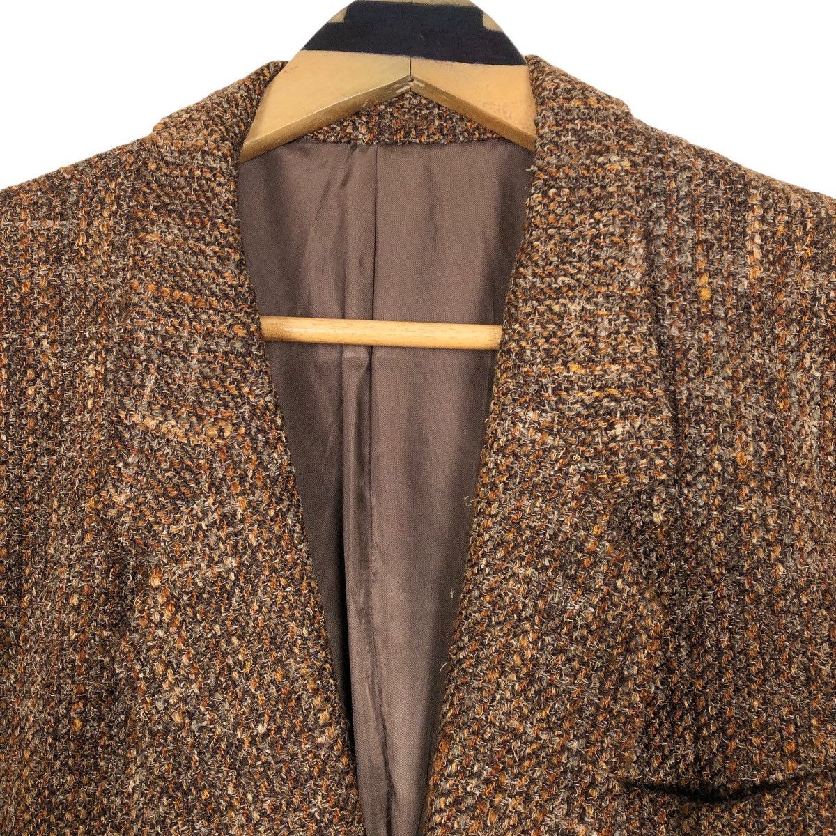 Yohji Yamamoto Vintage 80s Y’s For Men Yohji Yamamoto Wool Tweed Coat Size US L / EU 52-54 / 3 - 5 Thumbnail