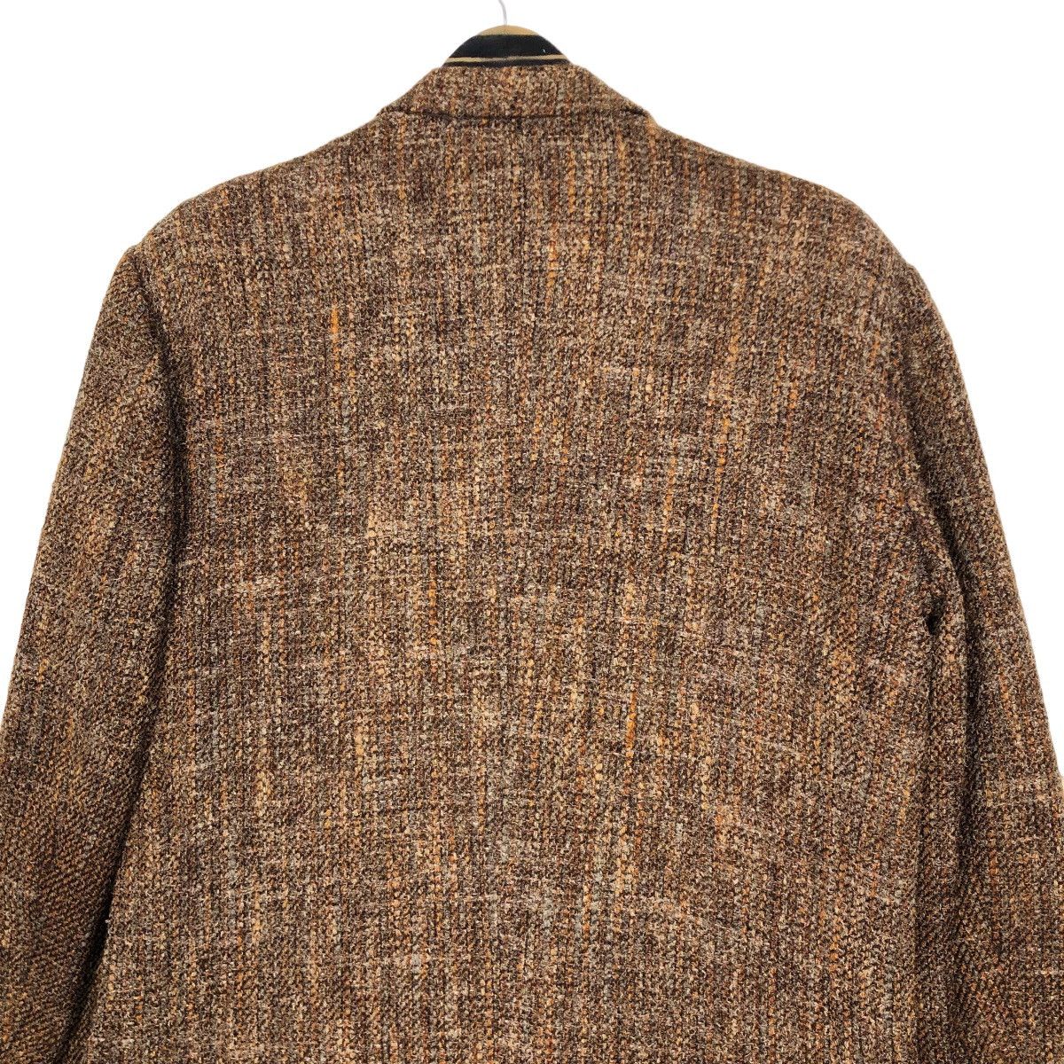 Yohji Yamamoto Vintage 80s Y’s For Men Yohji Yamamoto Wool Tweed Coat Size US L / EU 52-54 / 3 - 14 Thumbnail