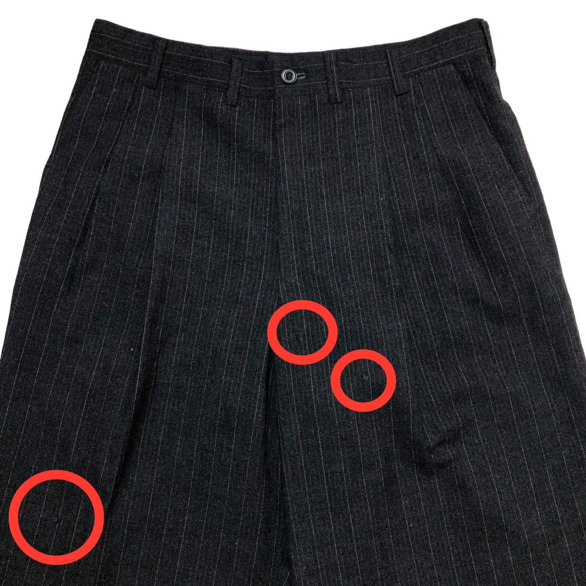 Yohji Yamamoto Vintage Yohji Yamamoto Costume D’Homme 1994 A/W Wool Pants Size US 32 / EU 48 - 5 Thumbnail
